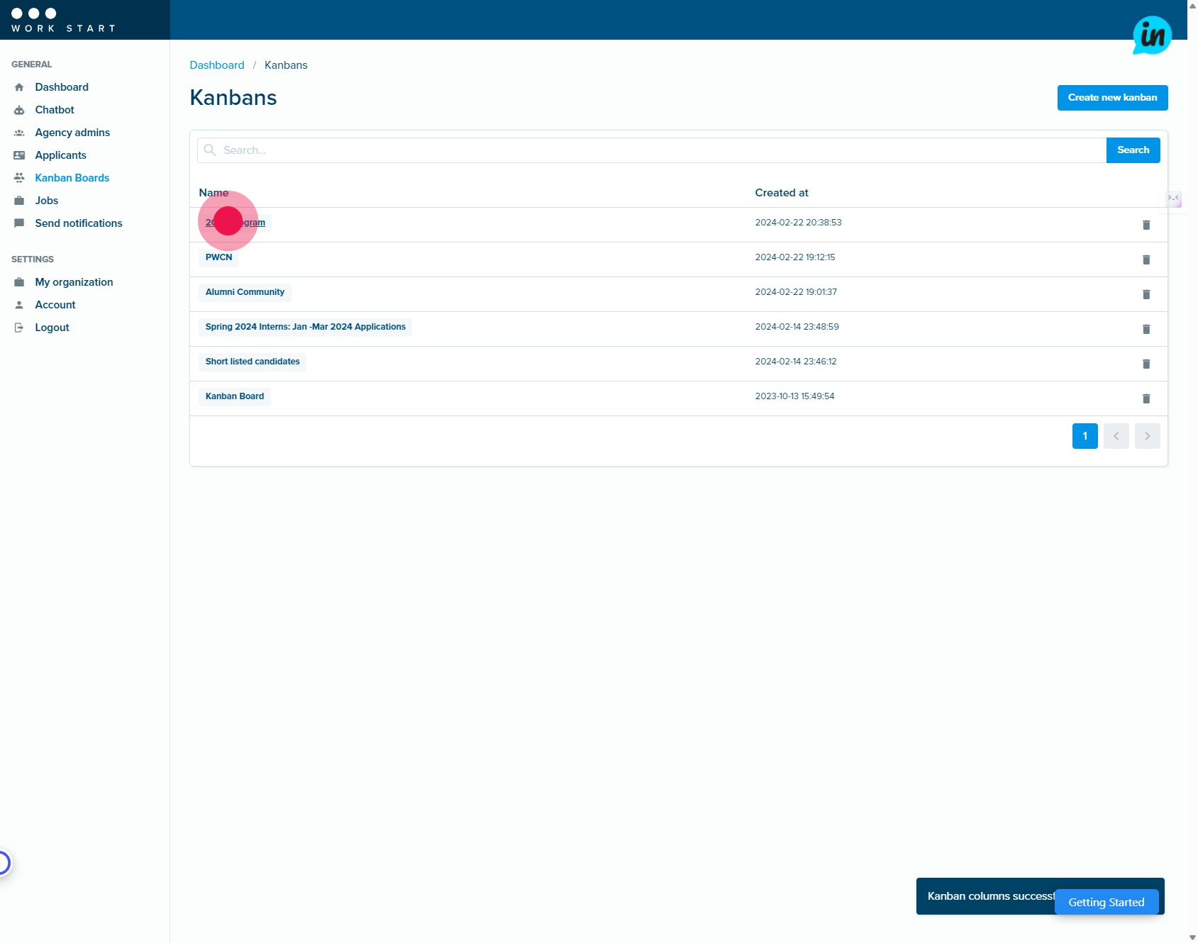 7 Click on "2024 Program"