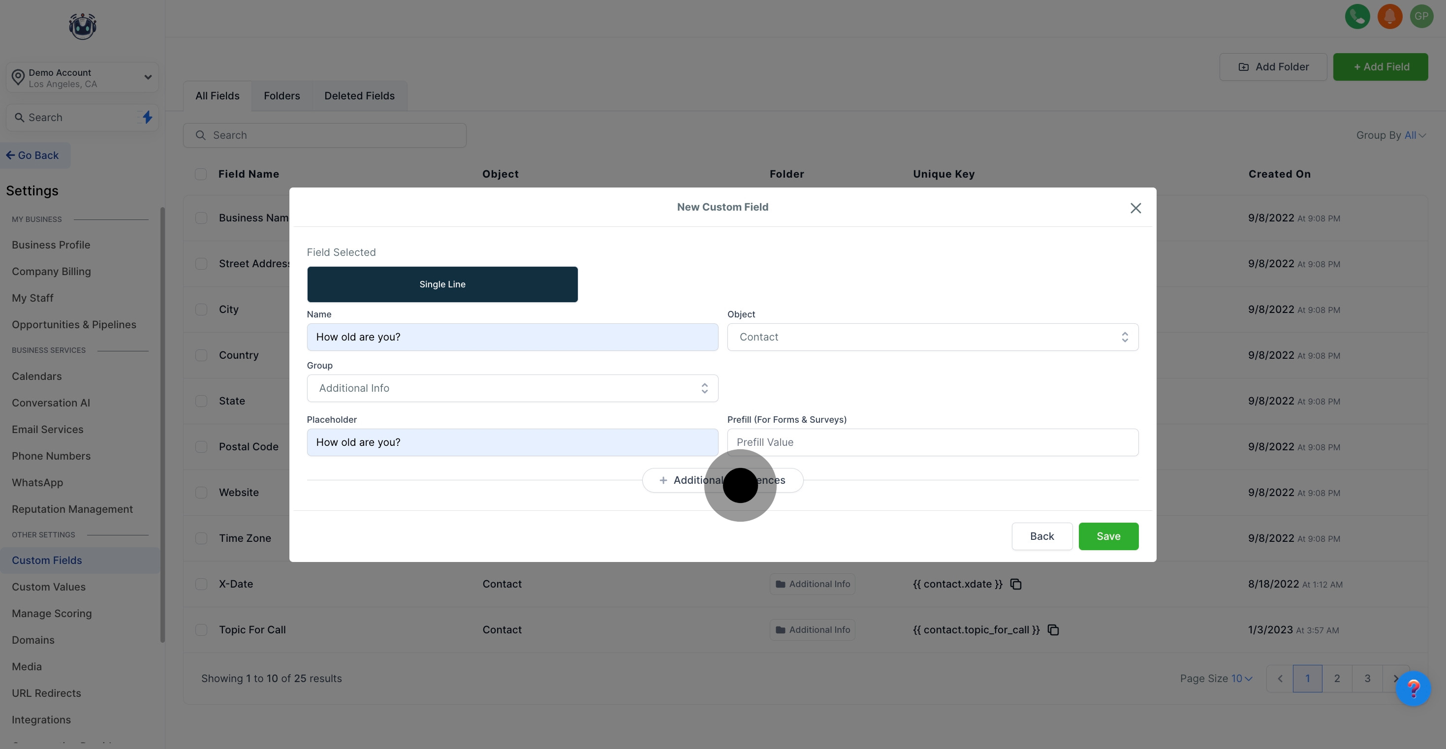 12 Once that's done, click on "Additional preferences".
