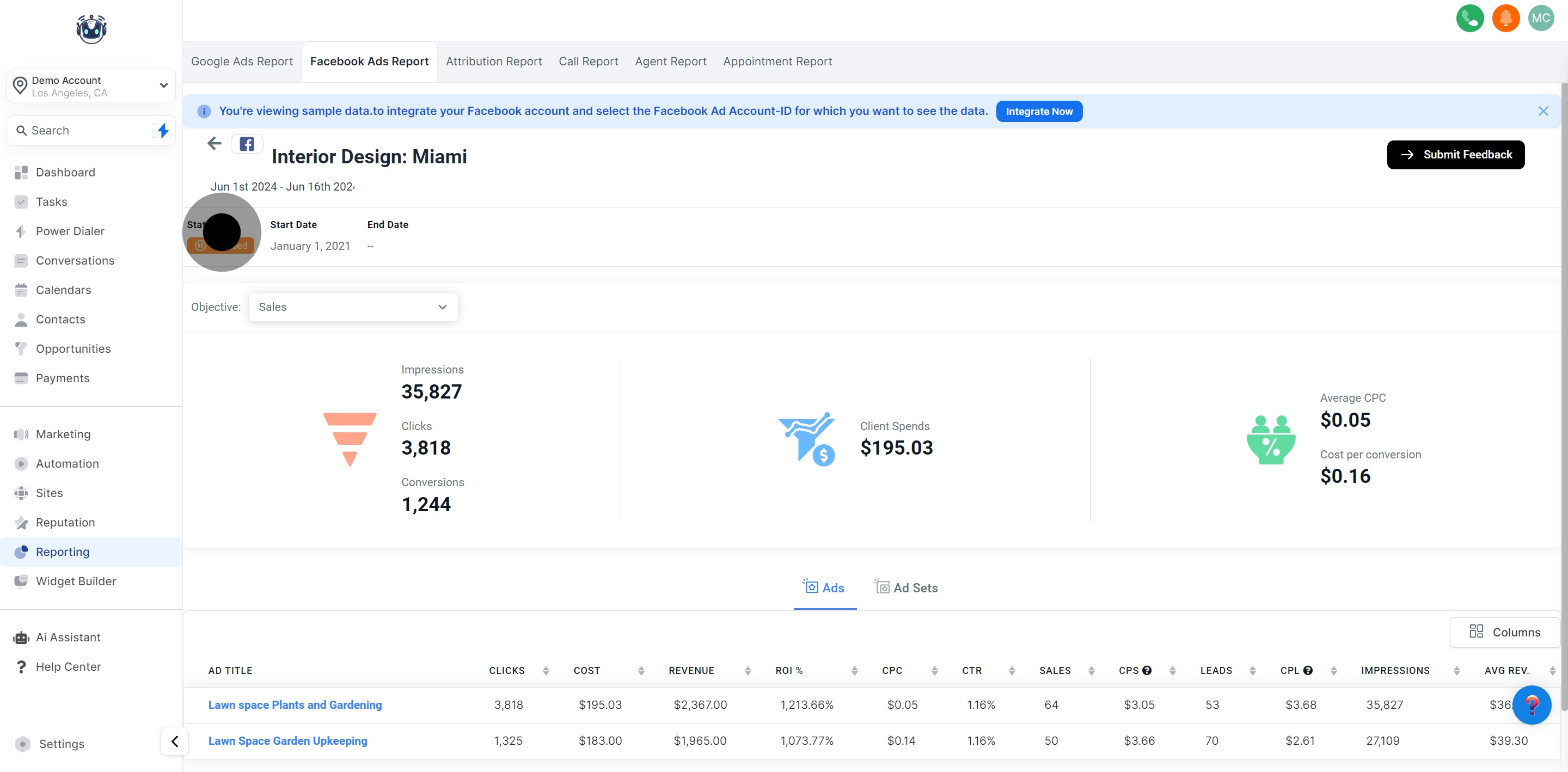 17 Click on "Status".