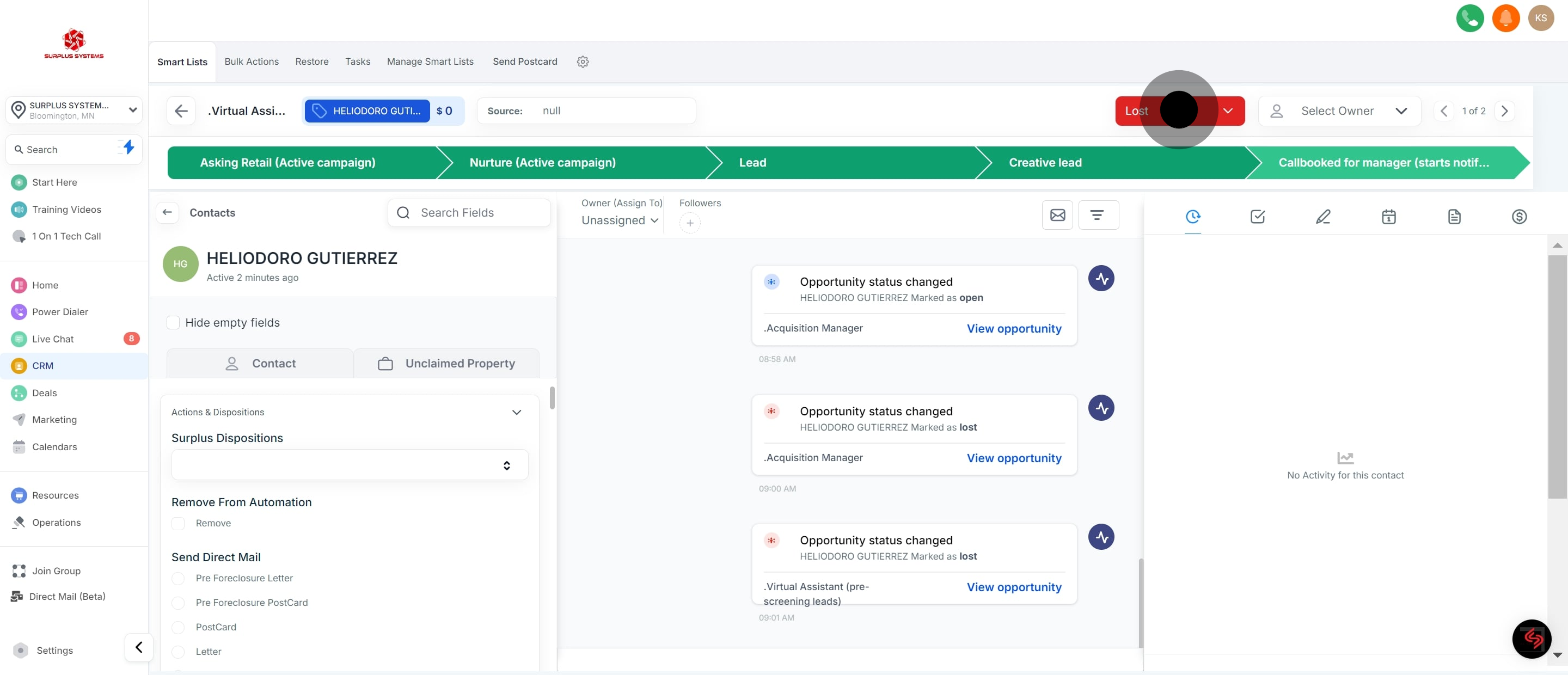 7 Once that's done, click here.