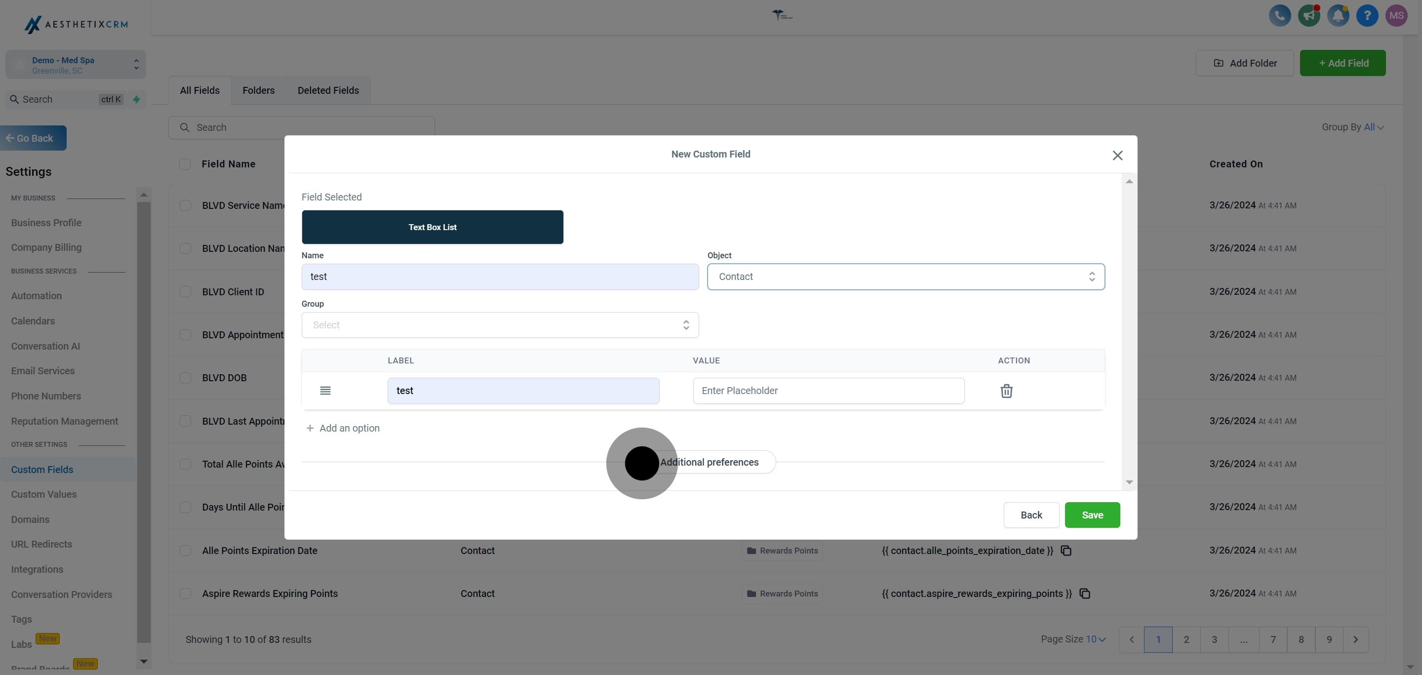 14 Once that's done, click here.