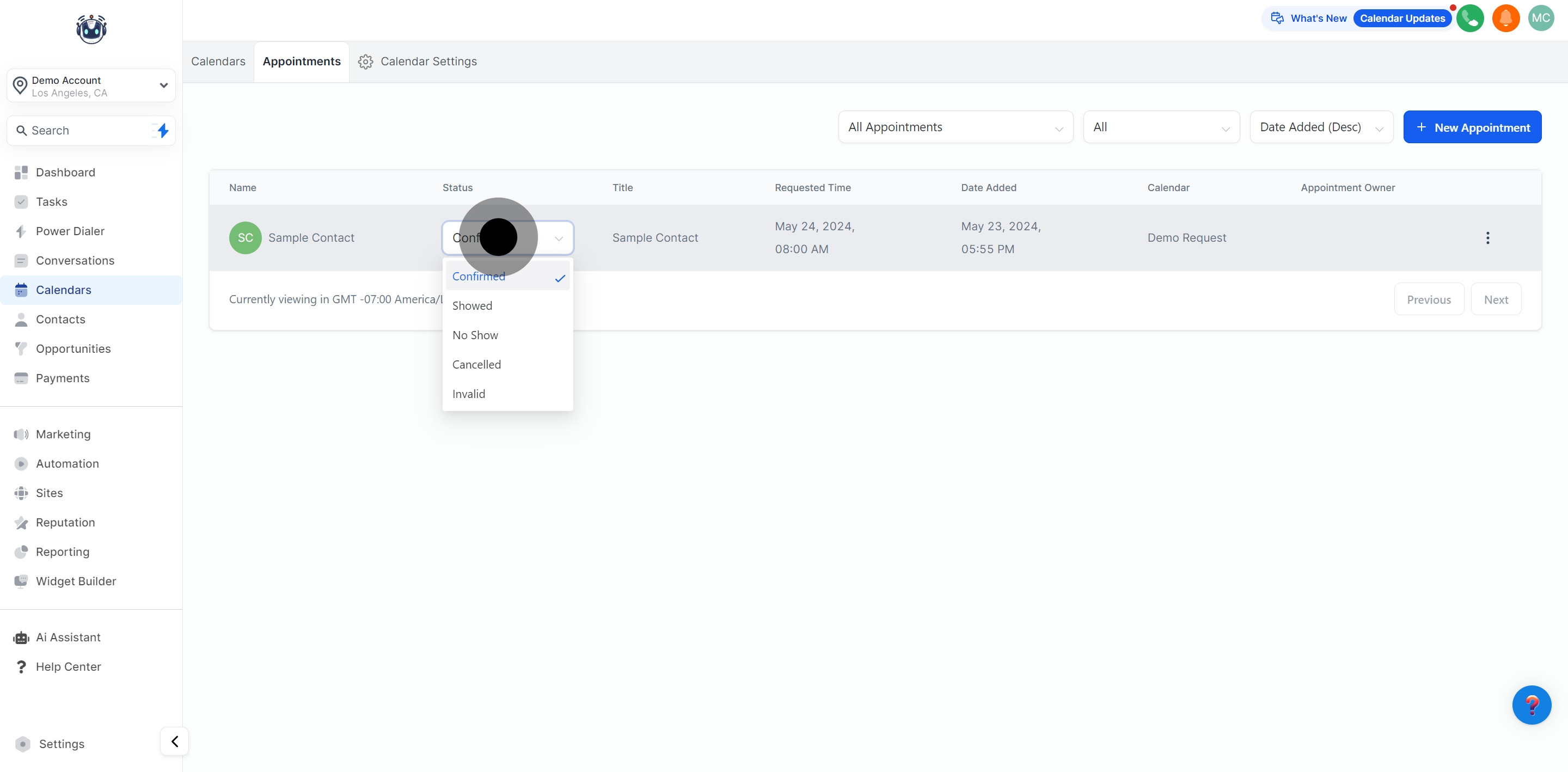 4 After that, click on "Confirmed".