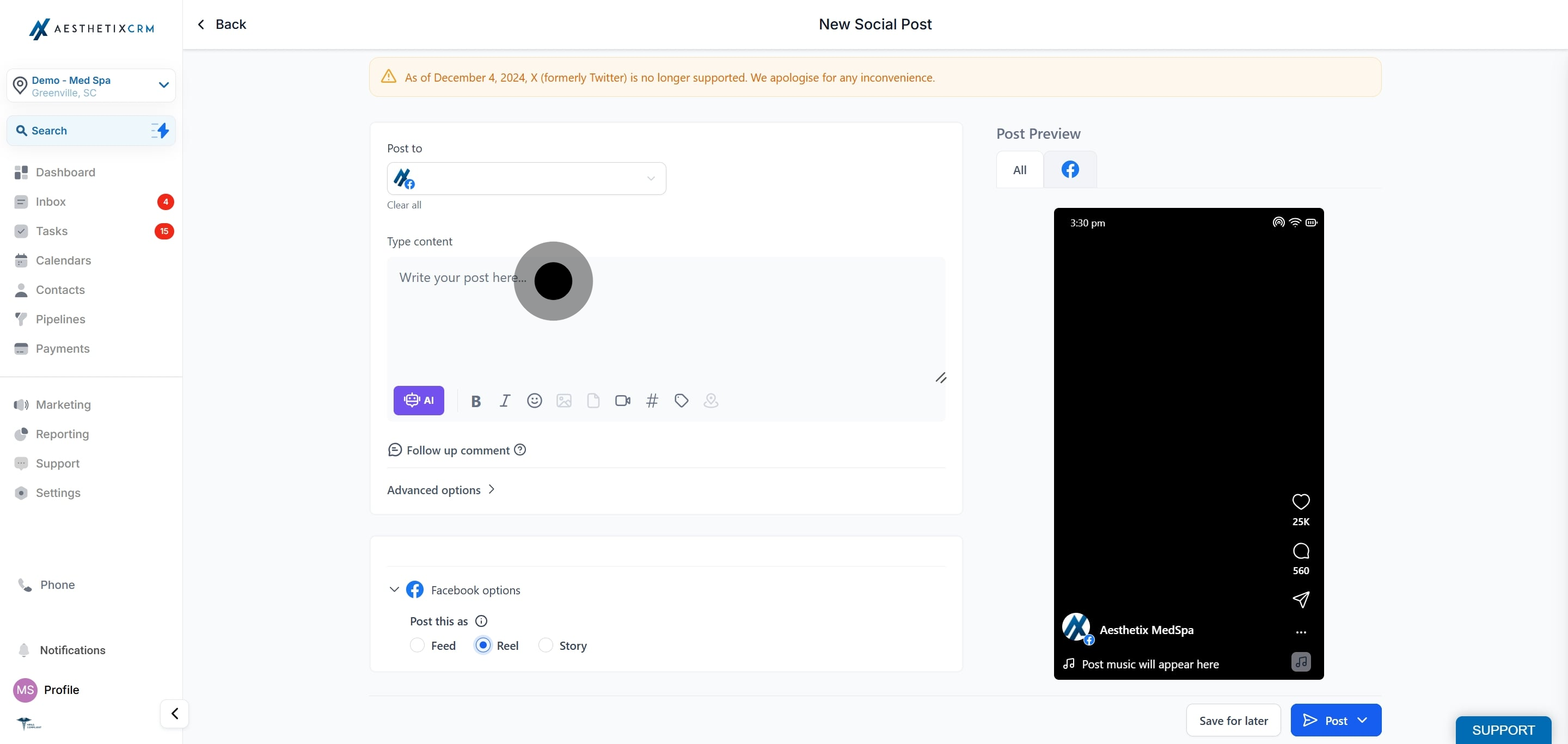 7 Then, click on the element.