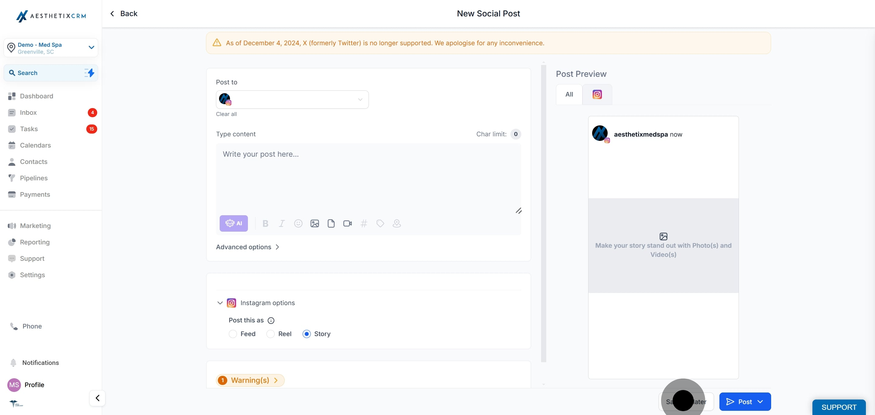 10 Once that's done, click on "Save for later".