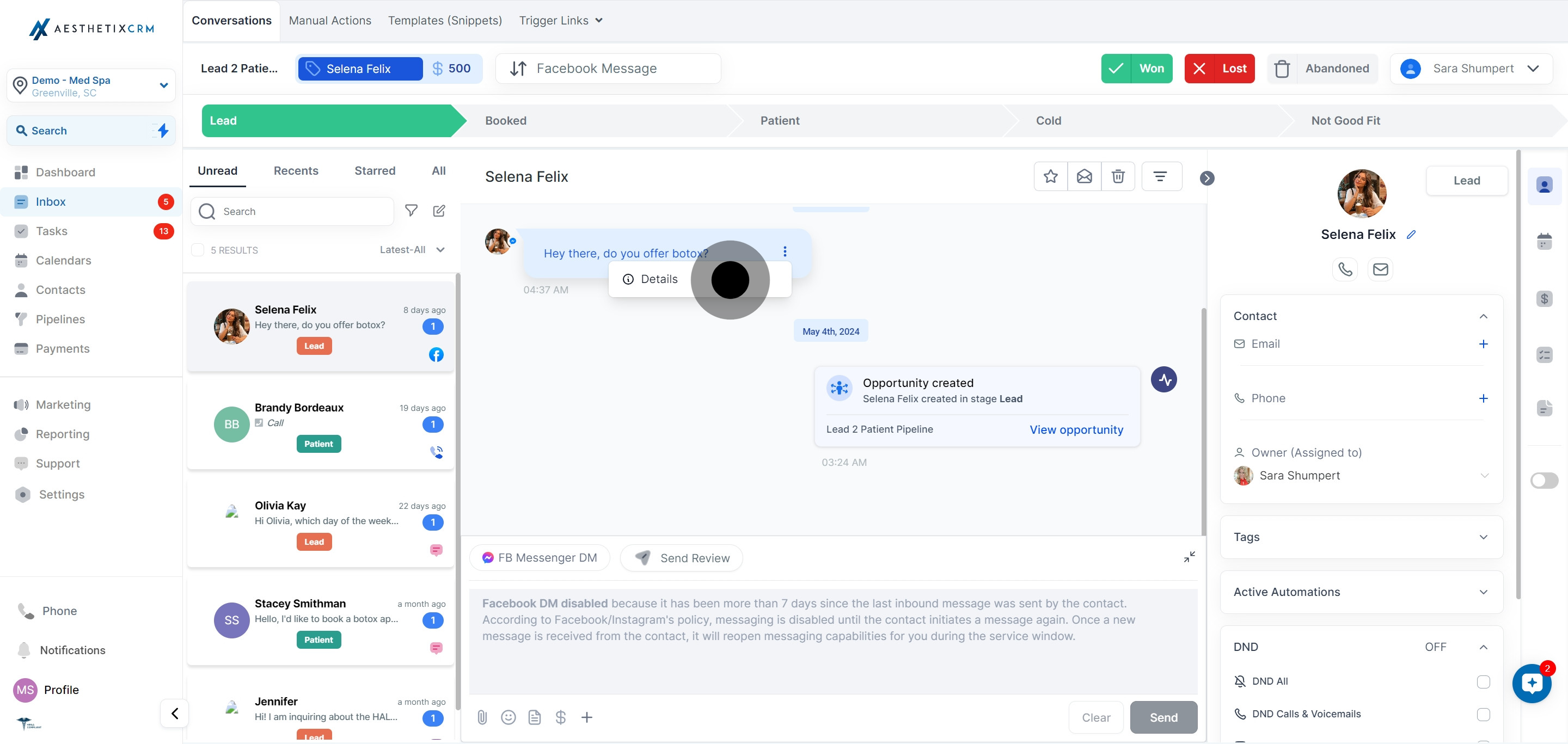 4 After that, click on "Details".