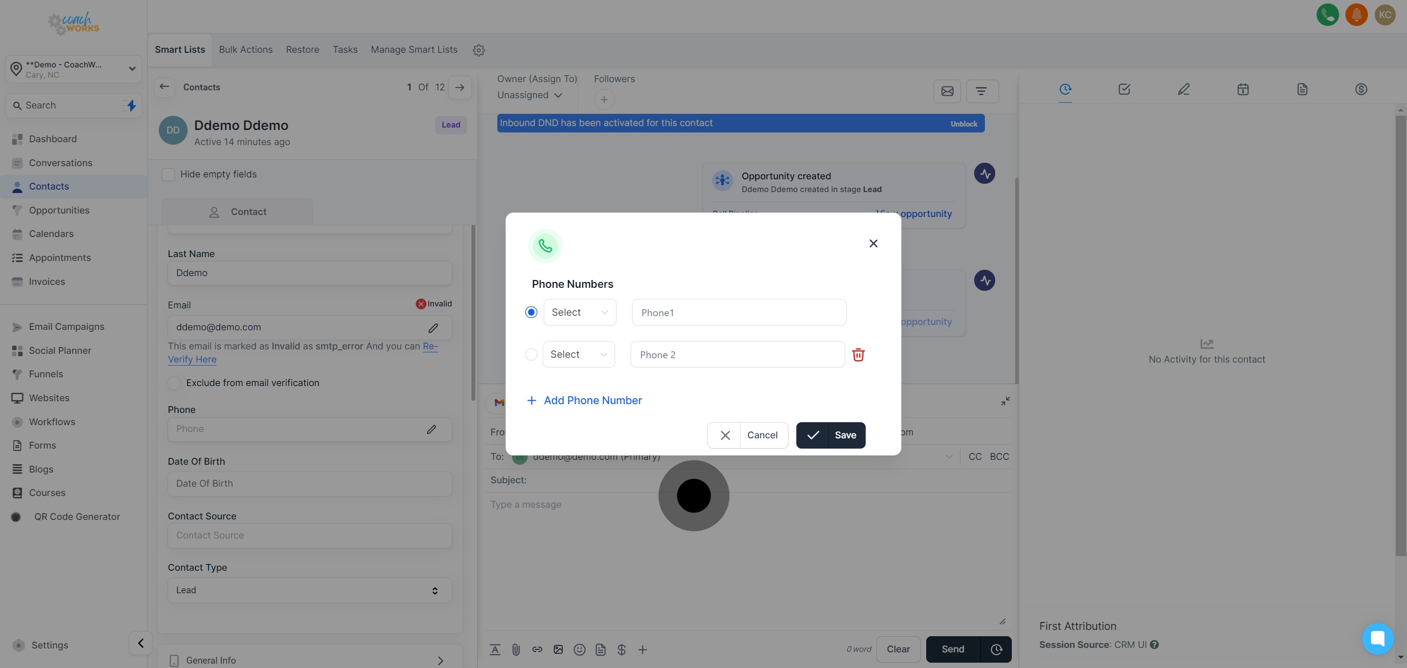 6 Next up, click on the element.