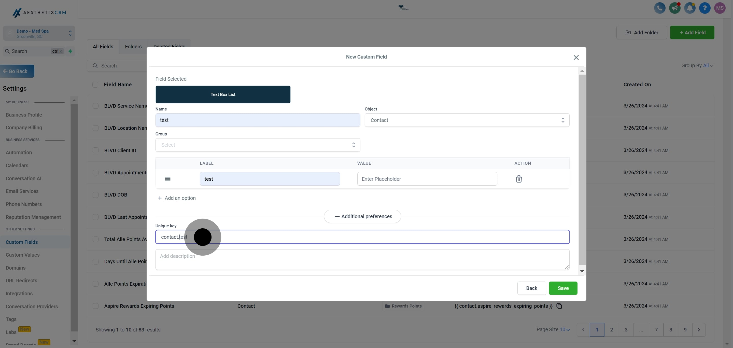 15 Click on the element.