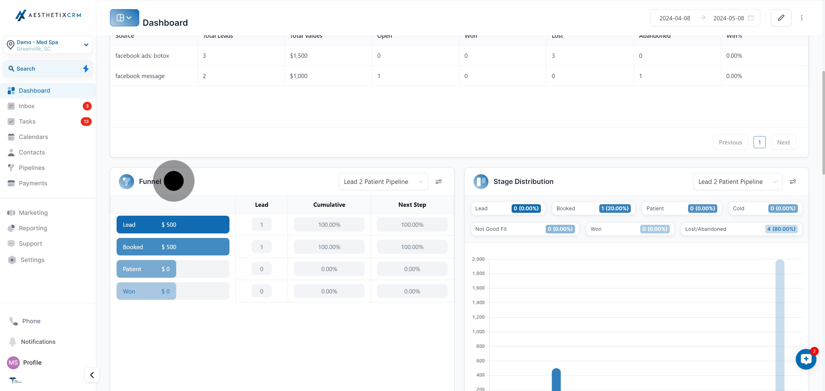 6 Next up, click on the element.