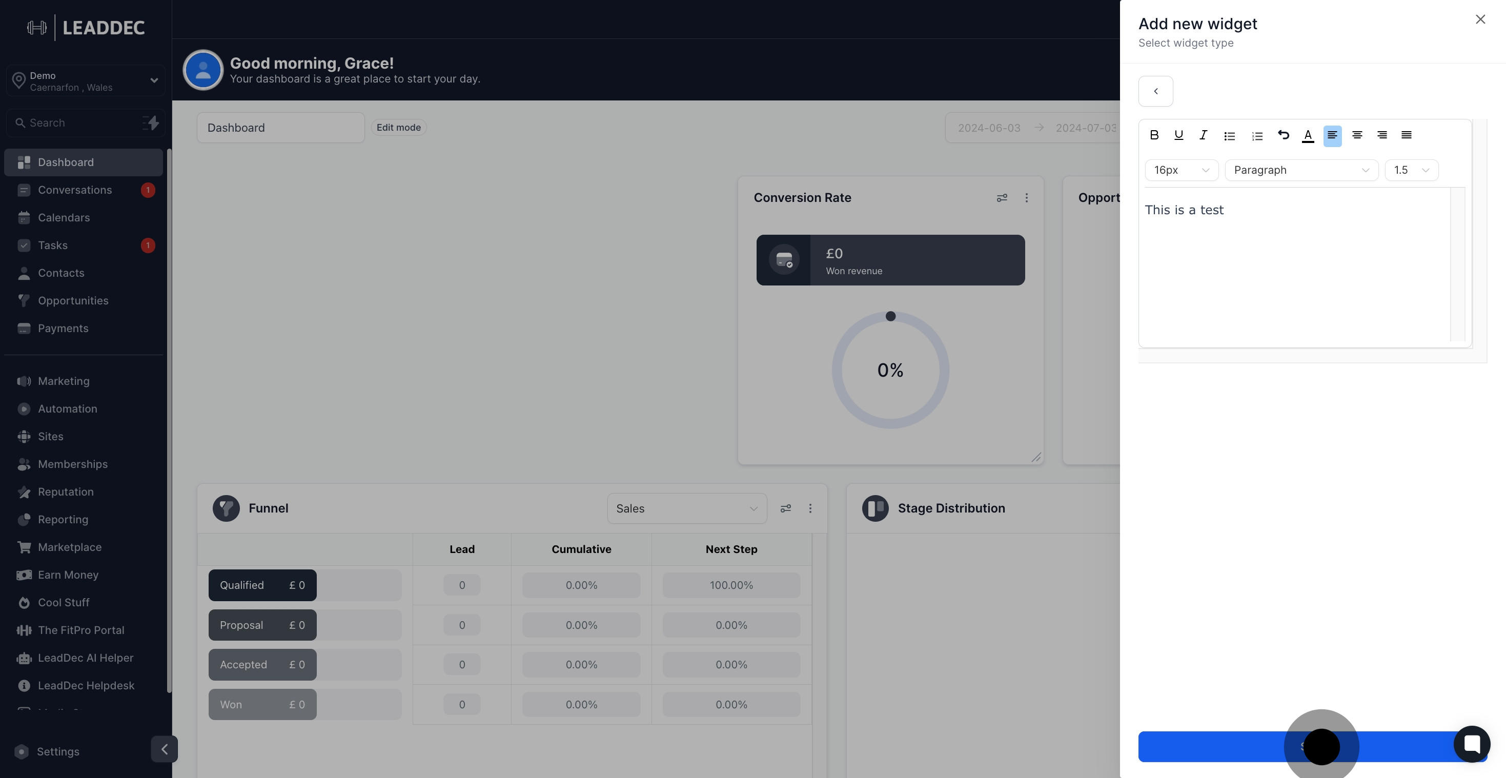 7 Once that's done, click on "Save".