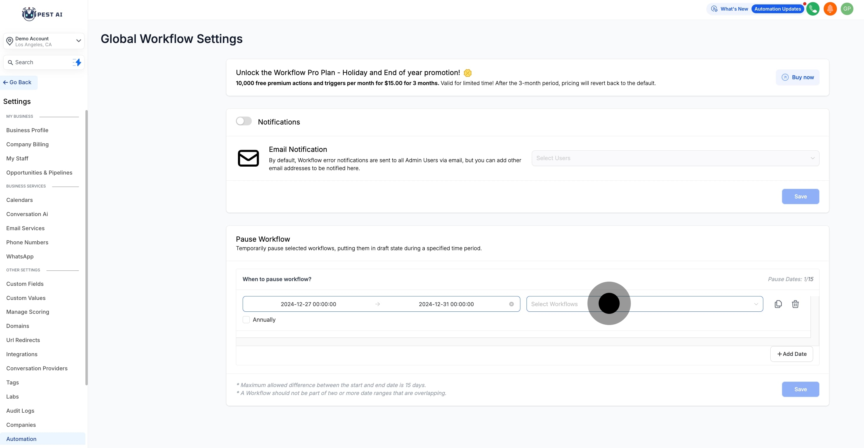 6 Following that, click on the element.