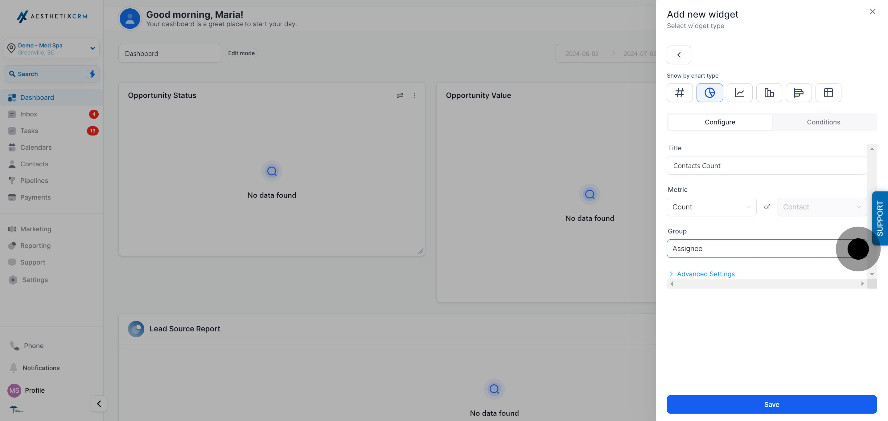 11 Then, click on the element.