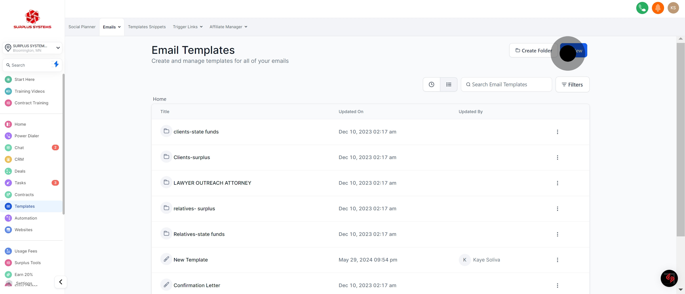 3 Following that, click on "New".