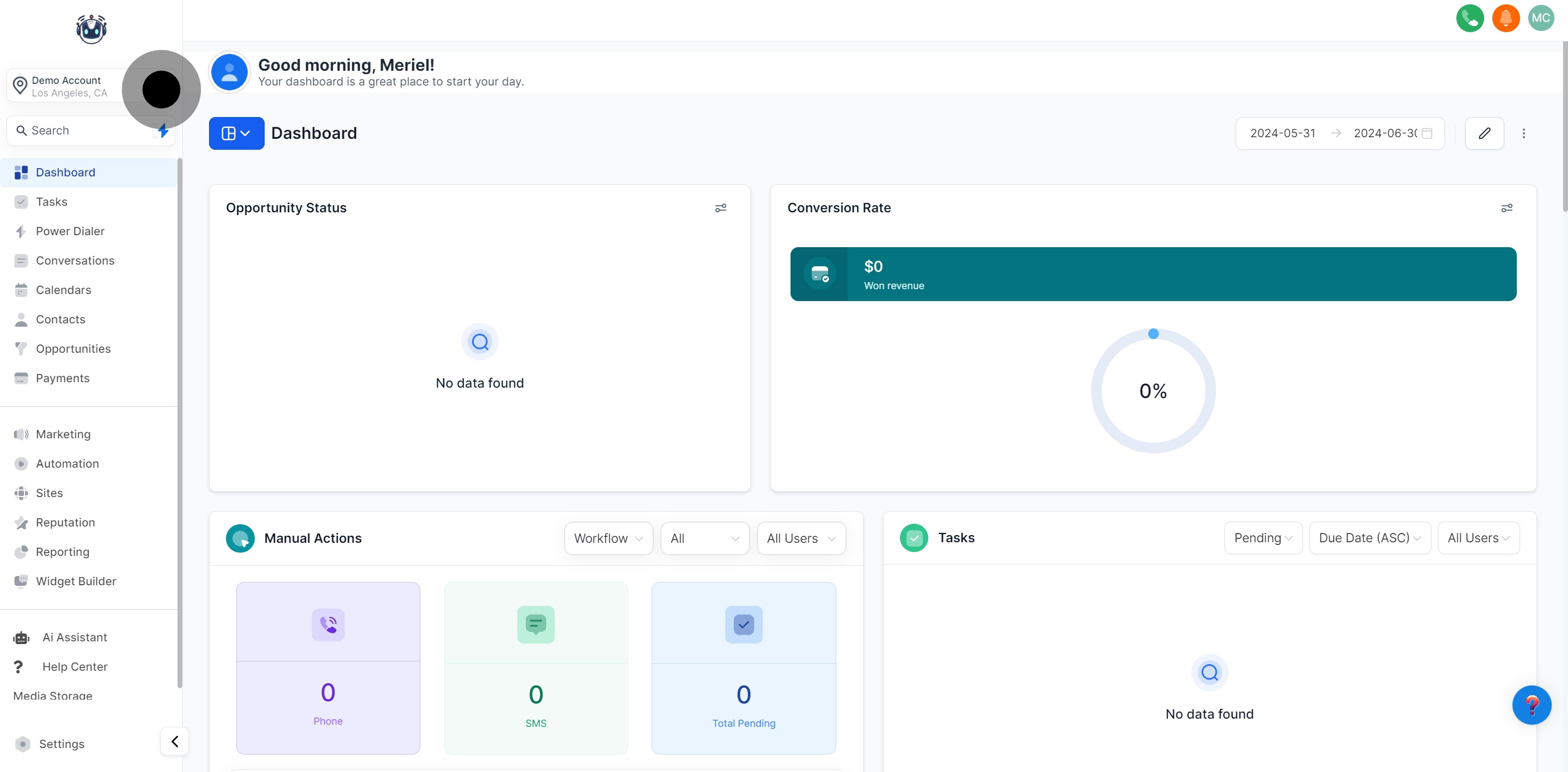 1 To kick off, click here.