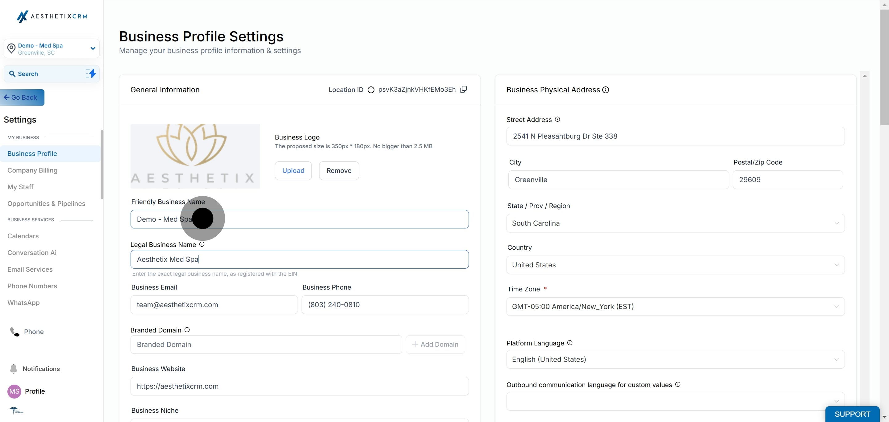 7 Once that's done, click here.