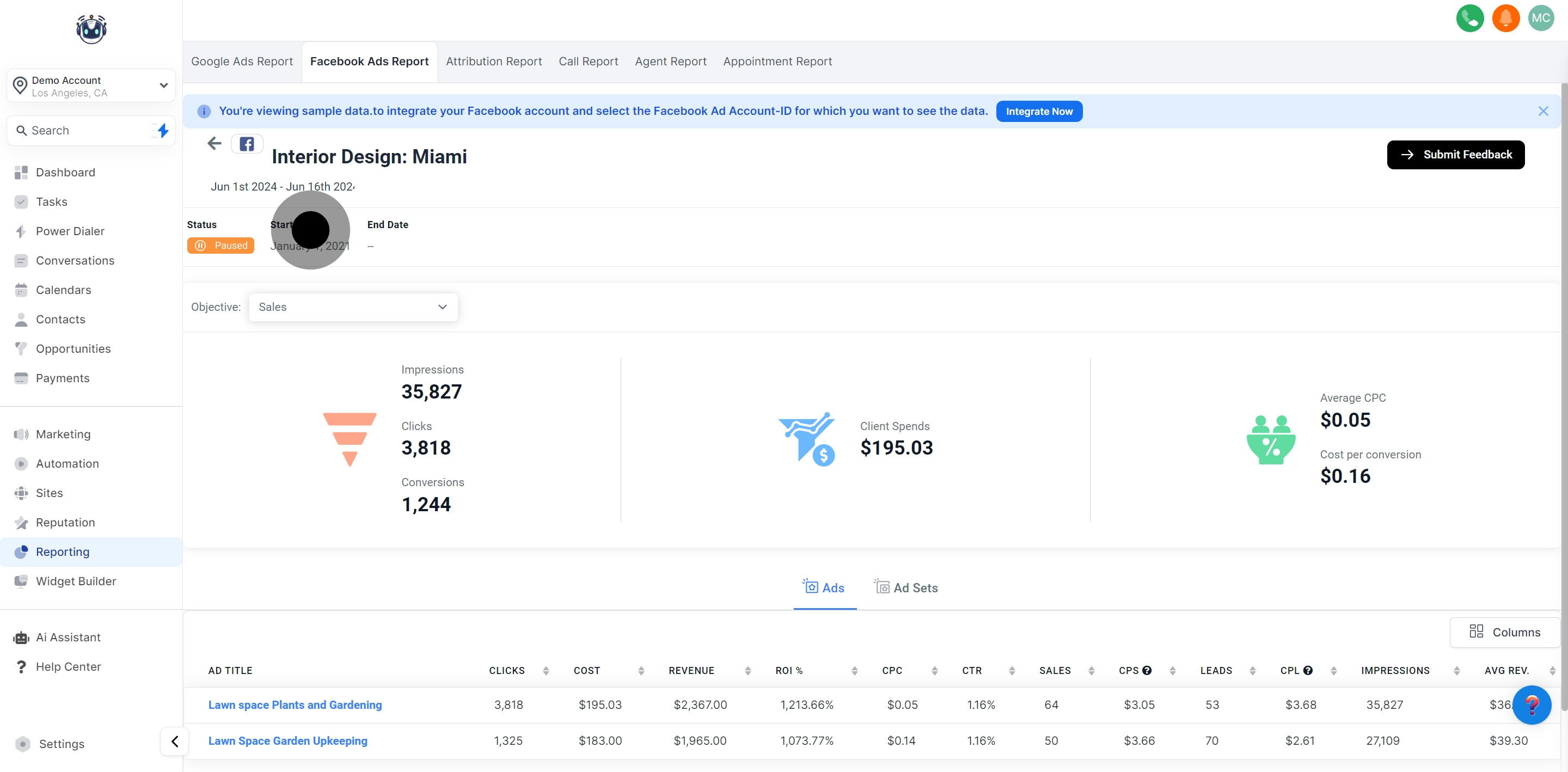 18 Click on "Start Date".