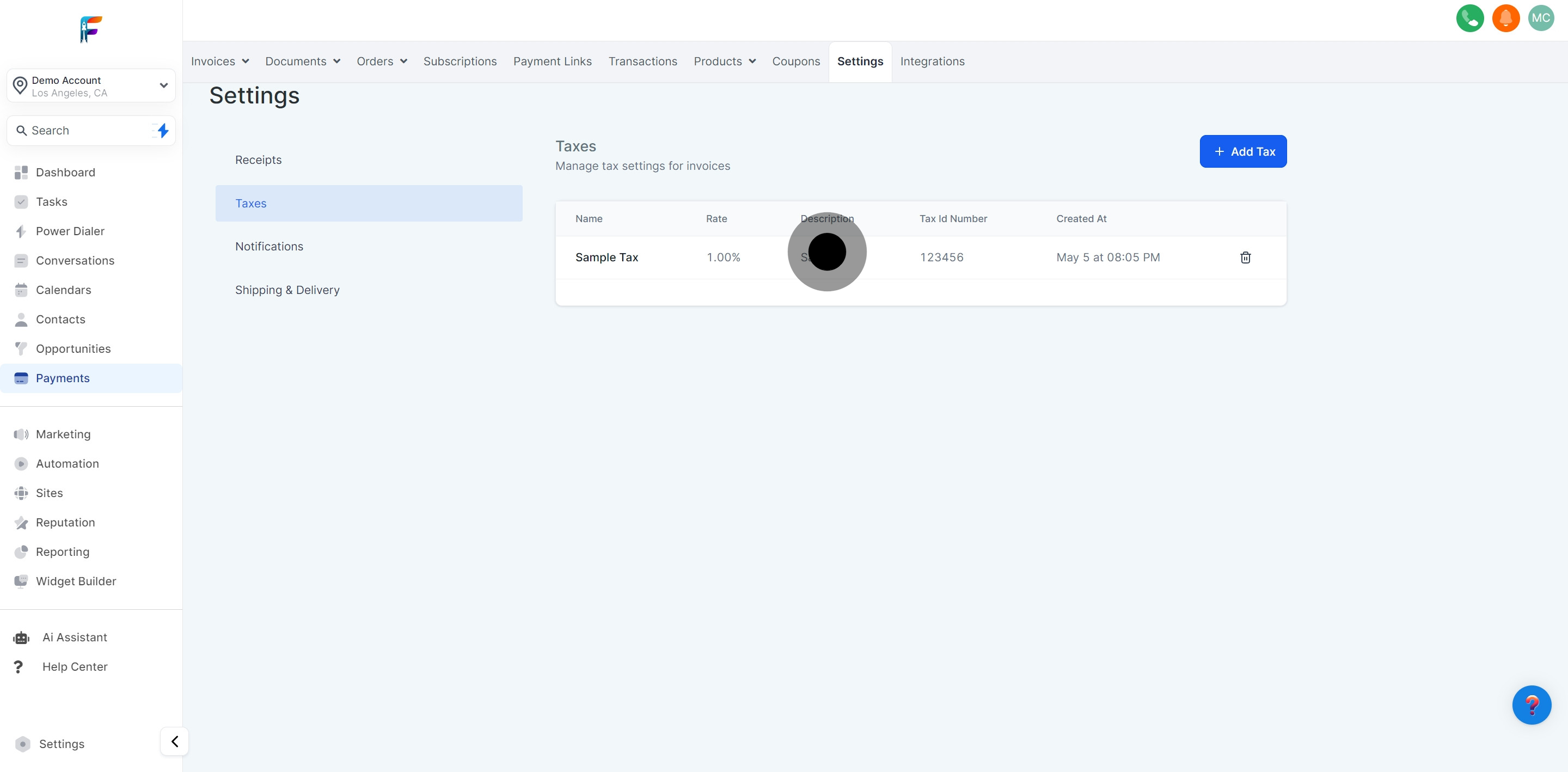 7 Afterwards, click on "Description".