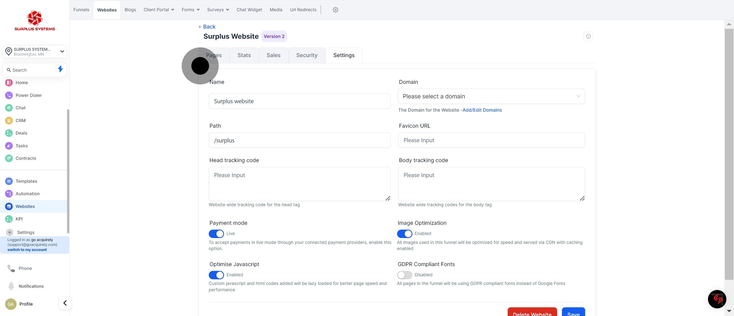 5 Next up, click on the element.