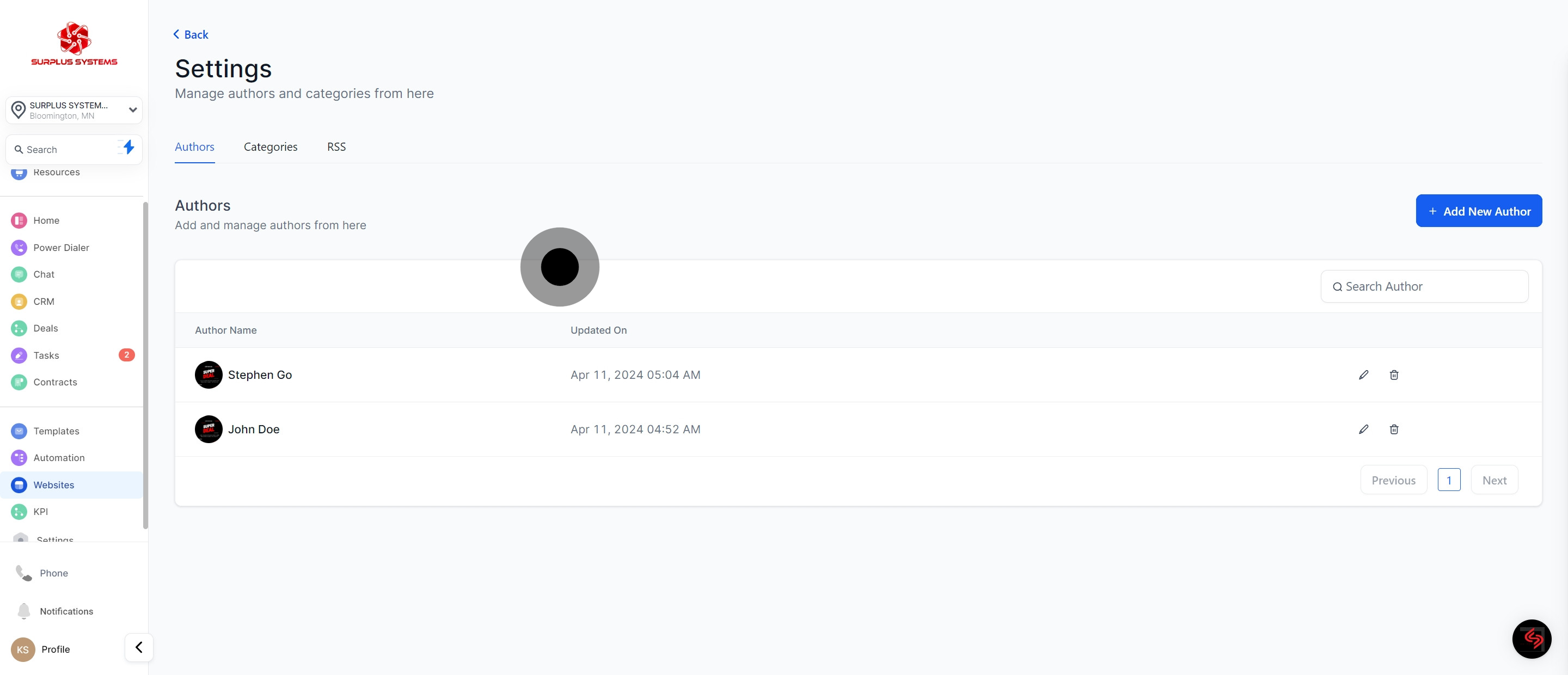 11 Afterwards, click on the element.