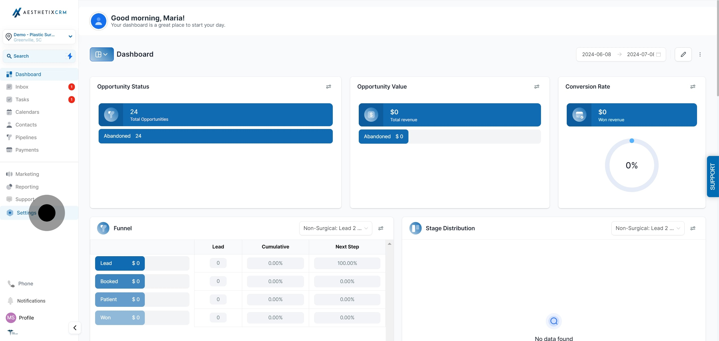 1 To begin, click here.