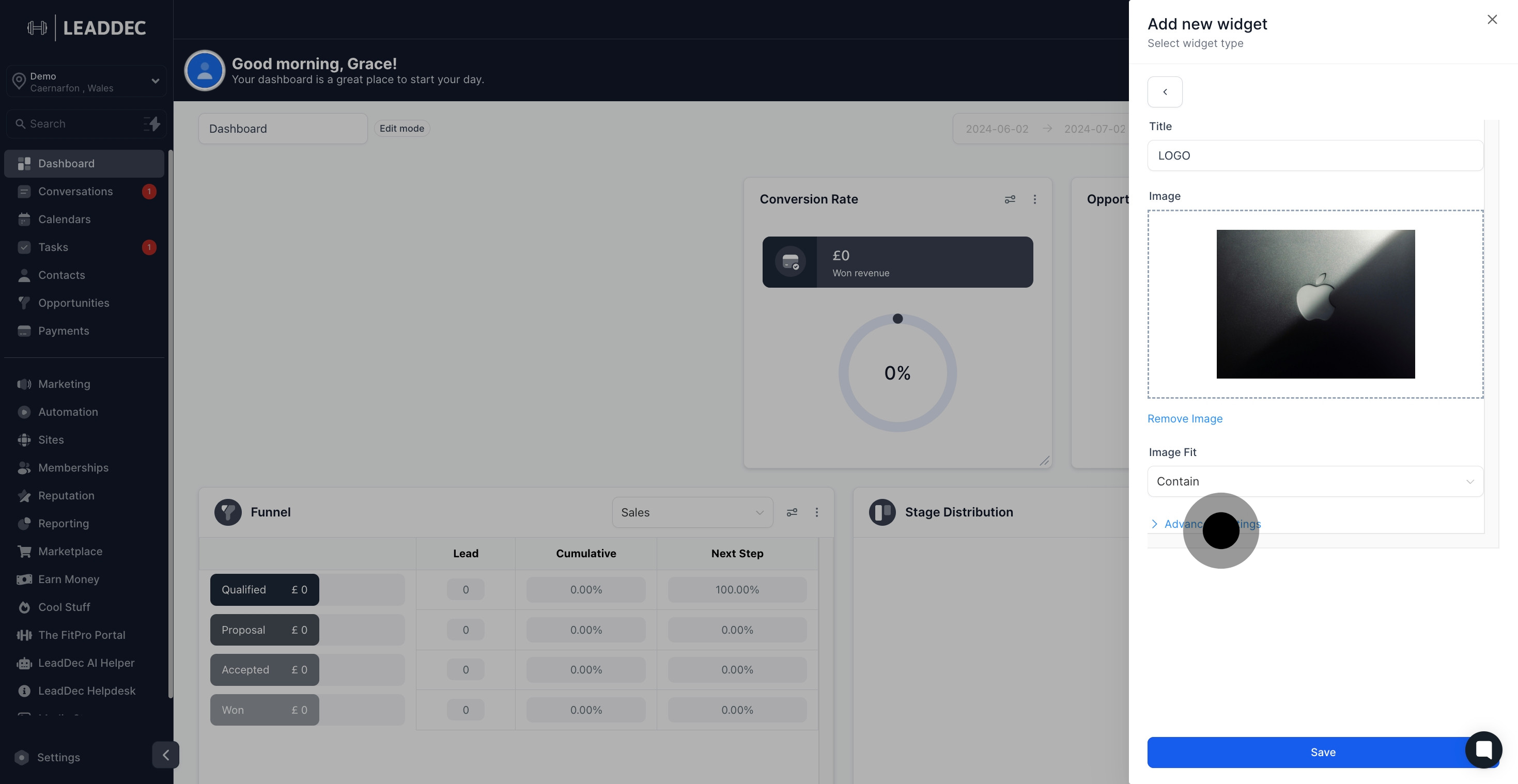 10 After that, click on "Advanced Settings".