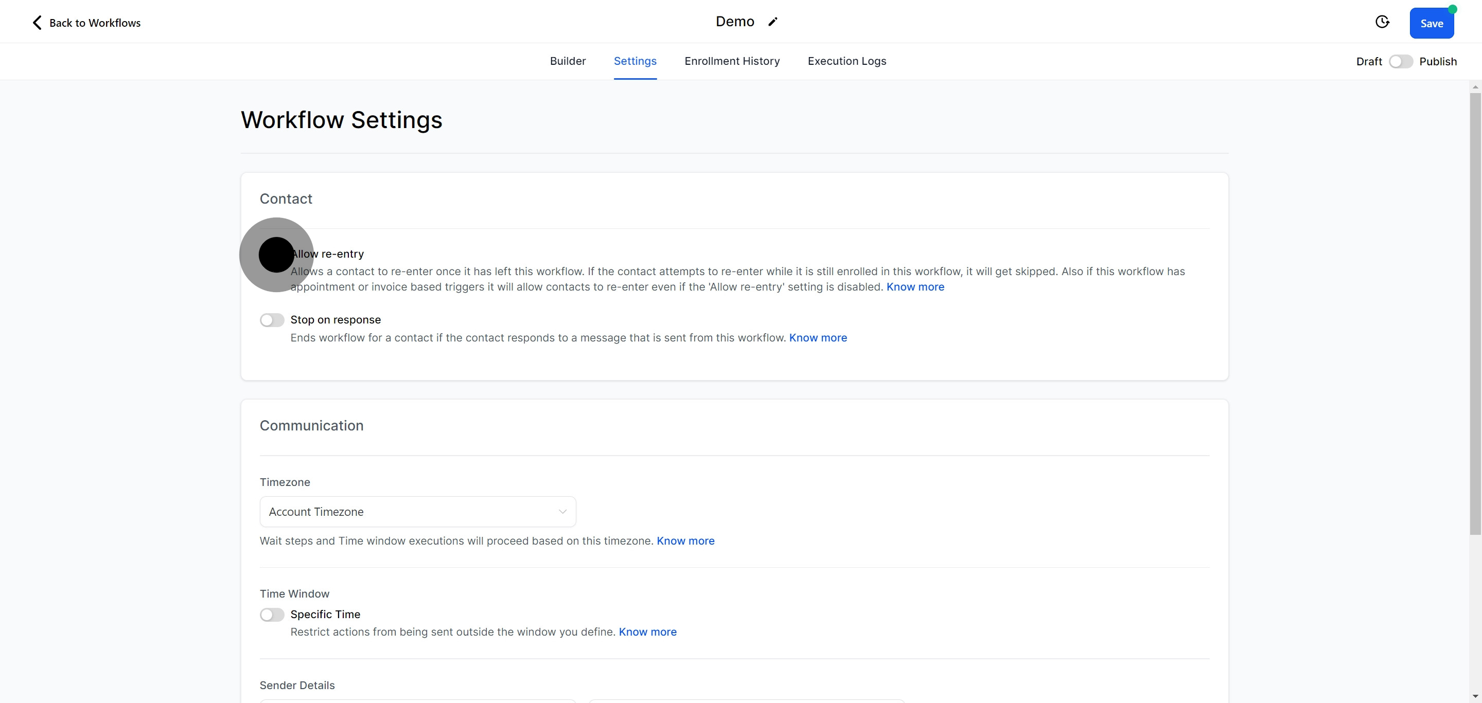 7 Click on the element.