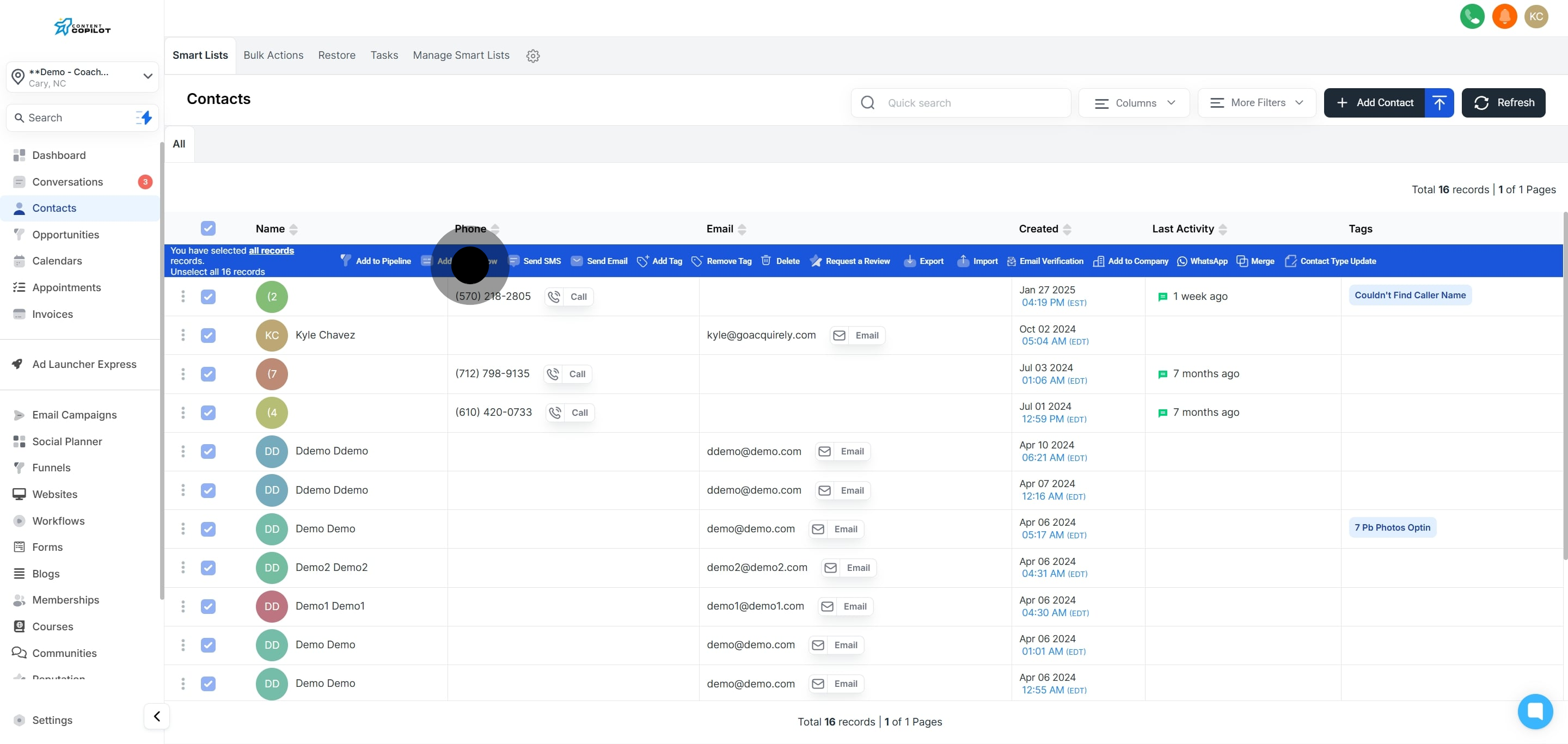 6 First, click on the element.