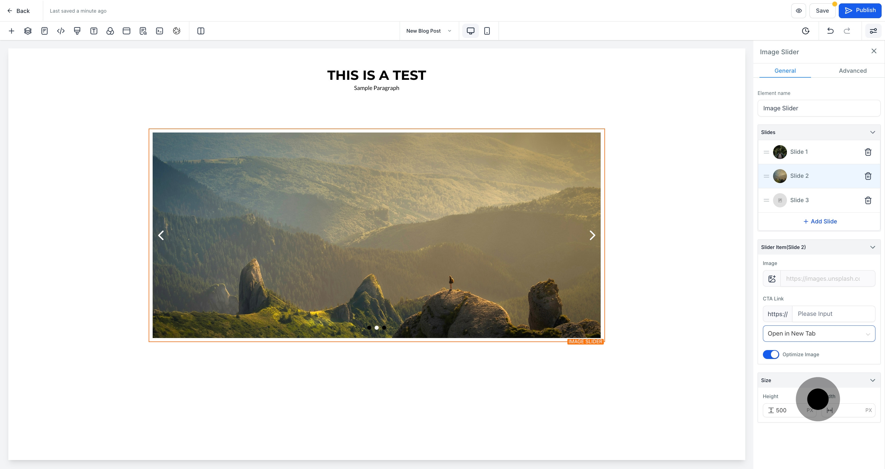 13 Click on "Open in New Tab".
