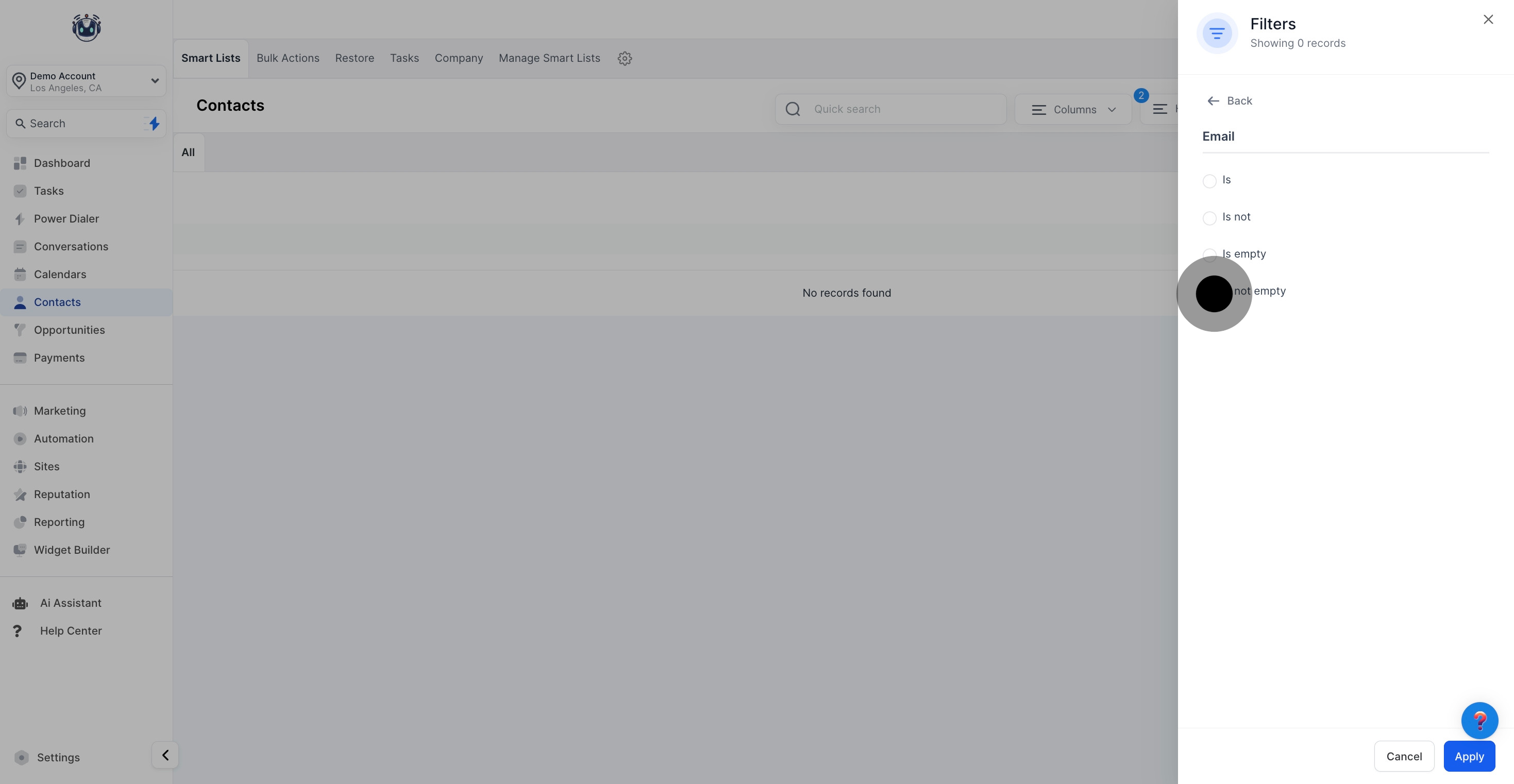 10 Click on the element.