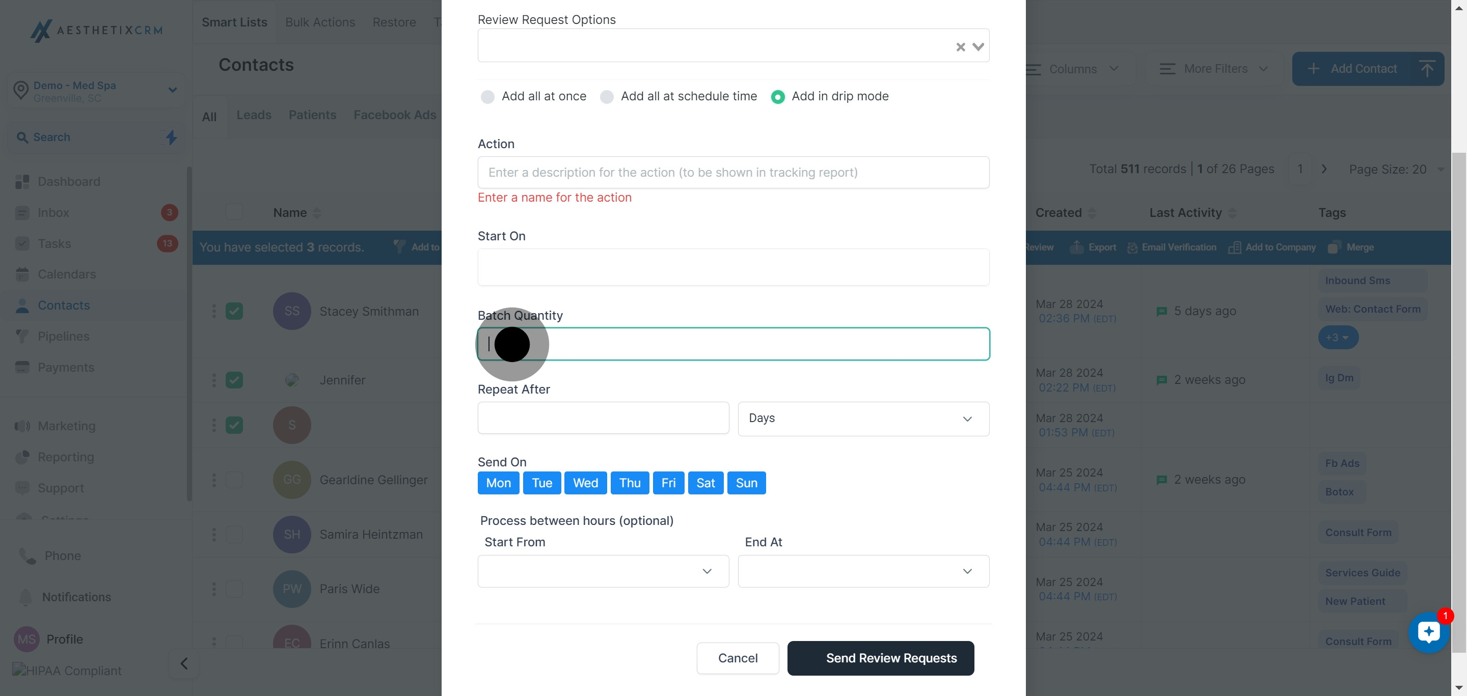 12 Click on the element.