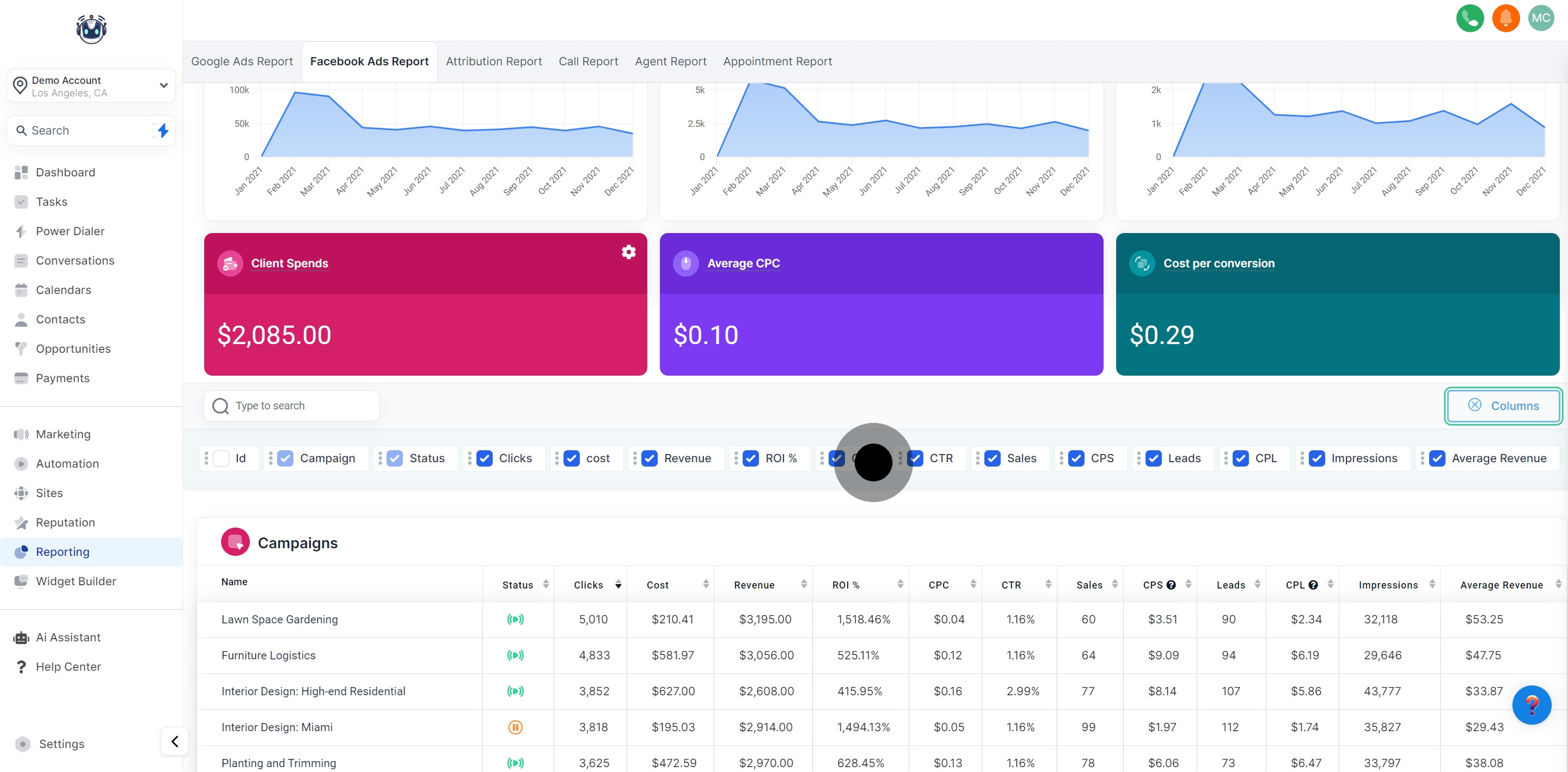 13 Click on the element.