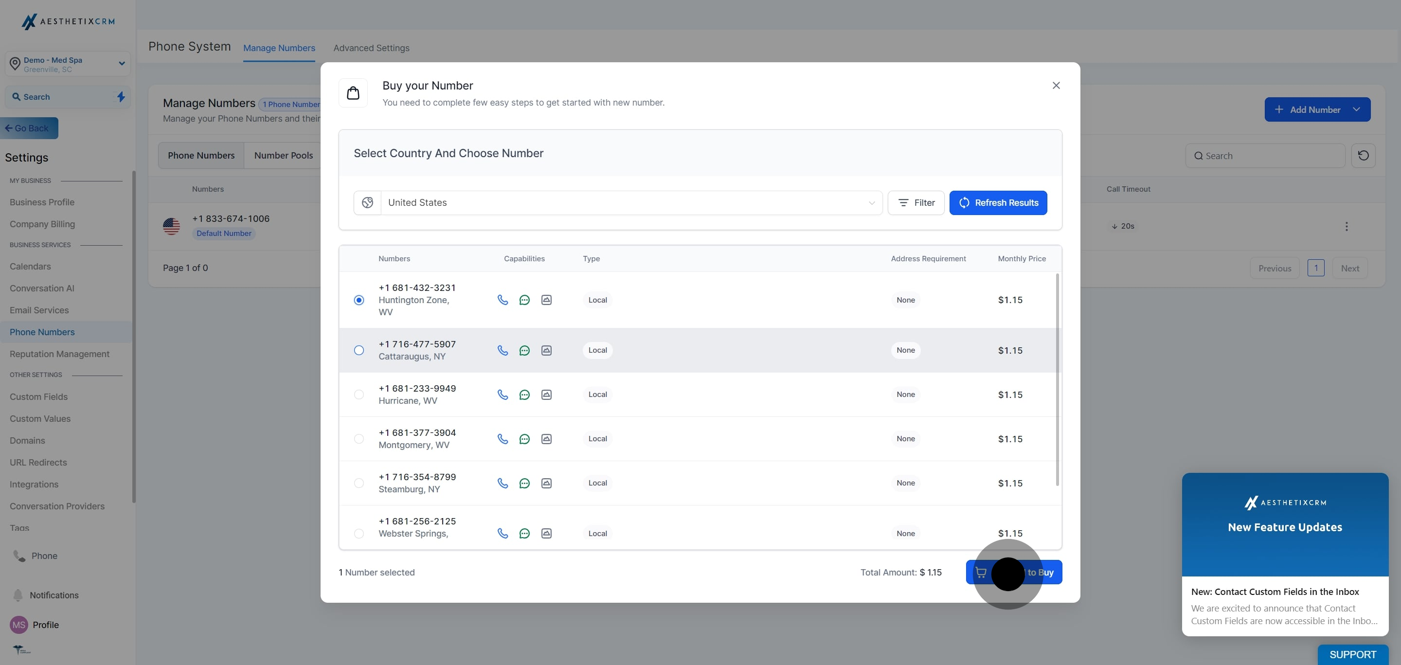 7 Once that's done, click on the element.