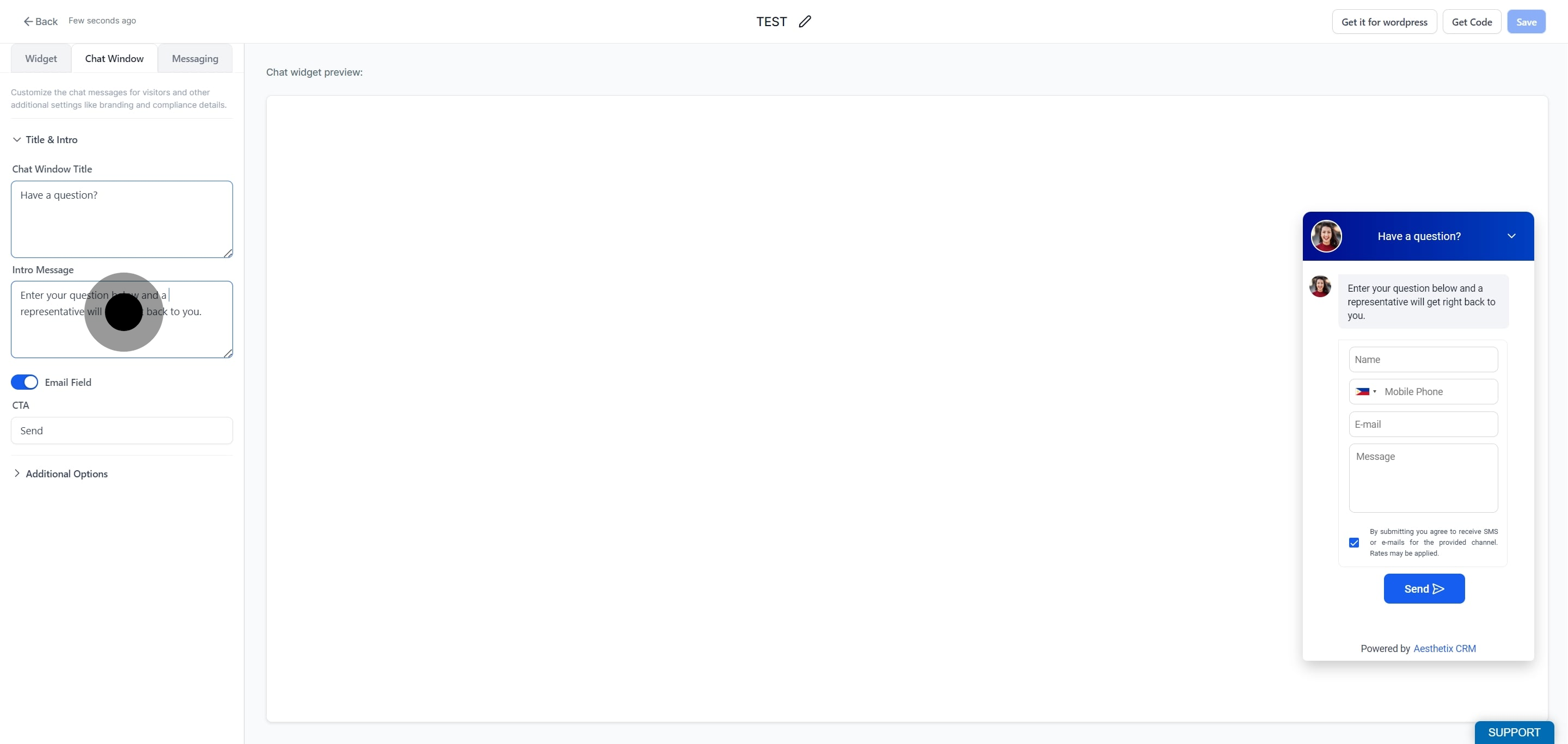 6 Now, click on the element.