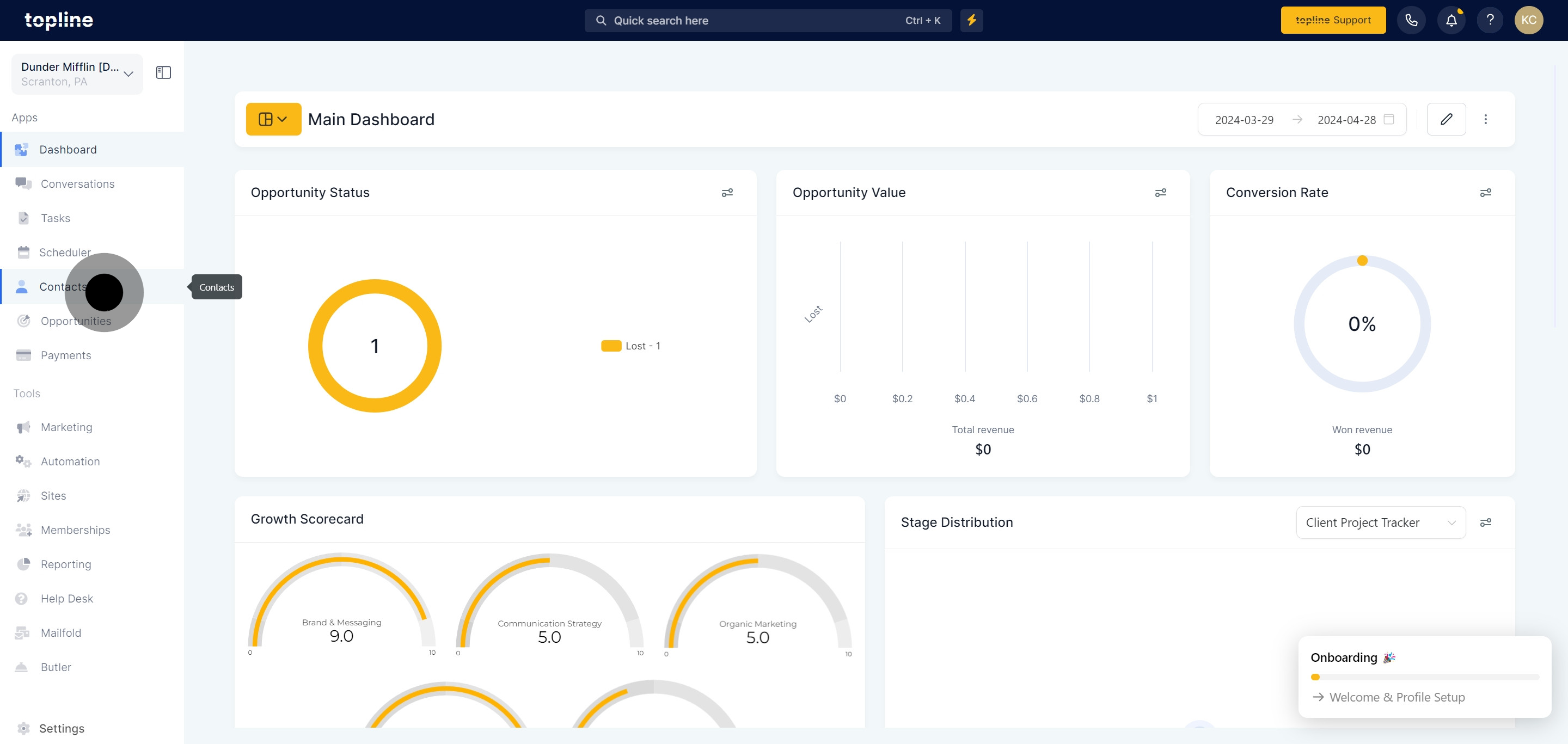 1 To begin, click on the element.