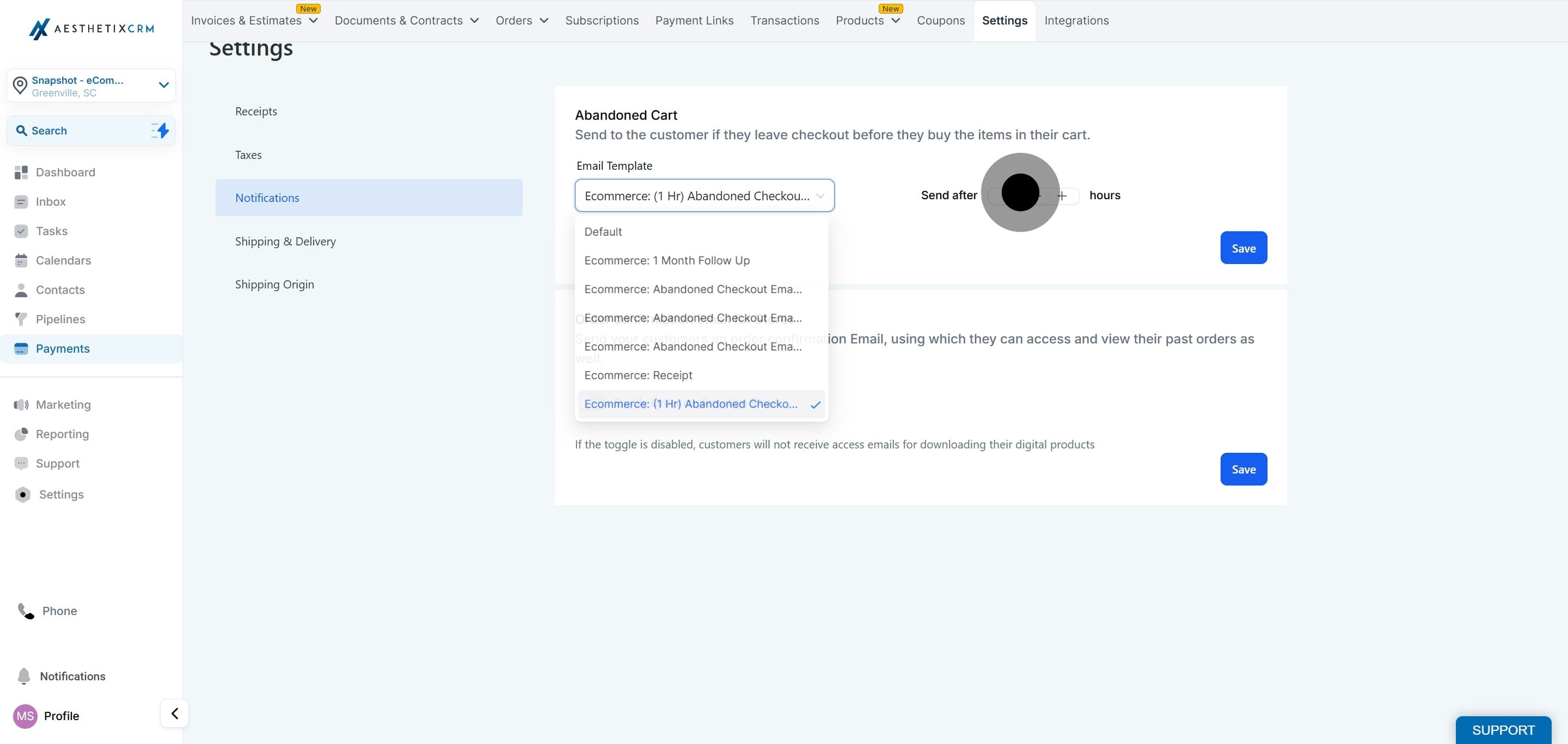 5 Next up, click on the element.
