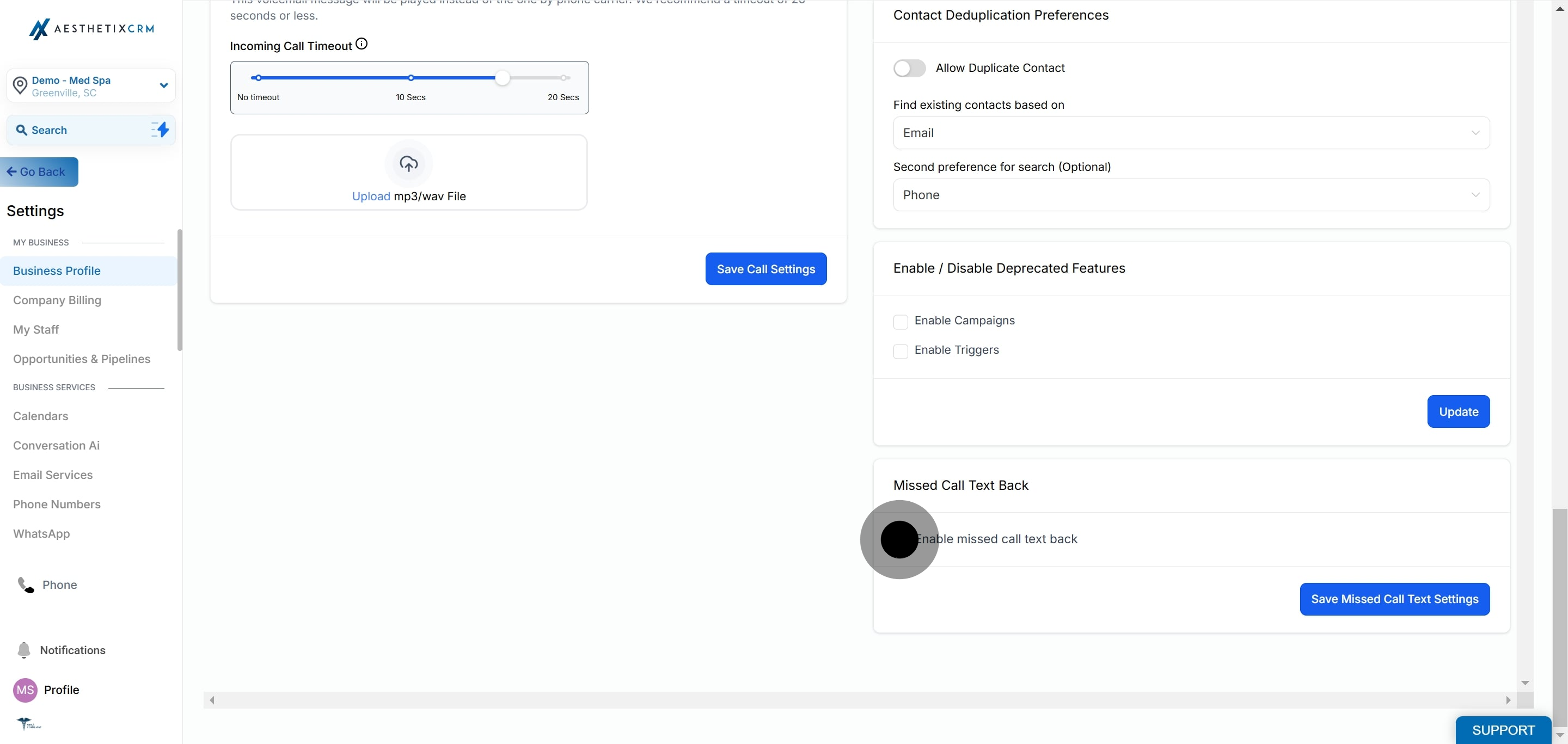 4 Afterwards, click on the element.