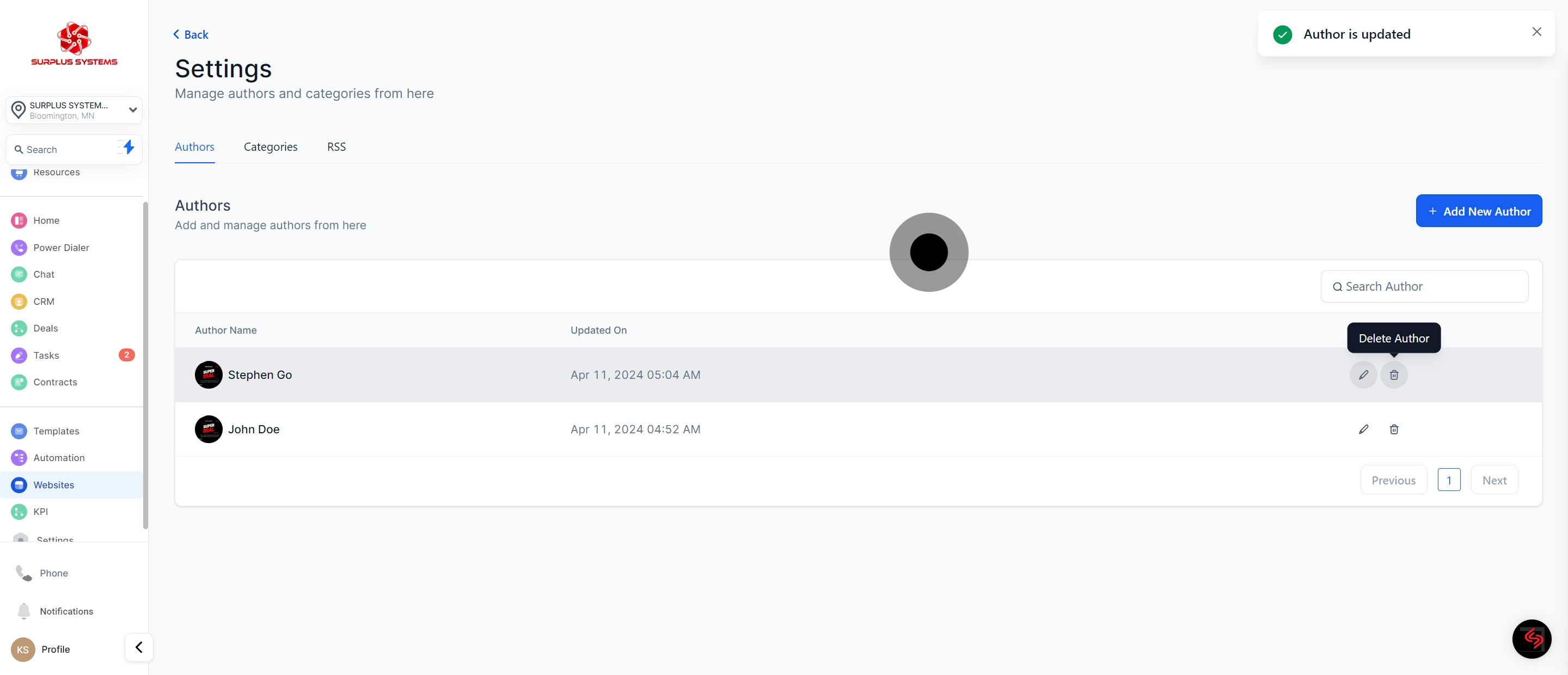 13 Then, click on the element.