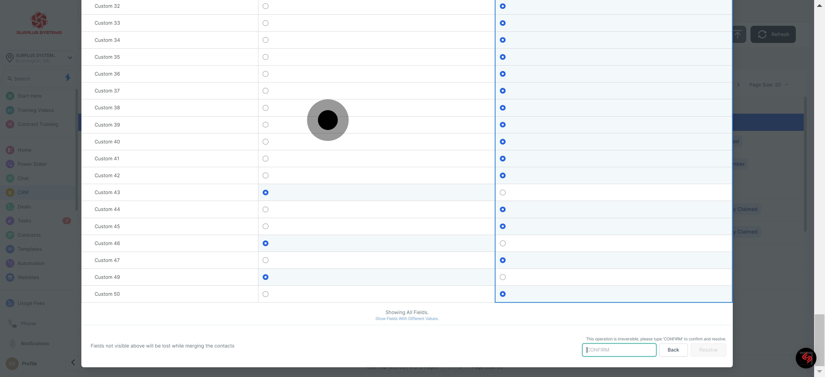7 Then, click on the element.