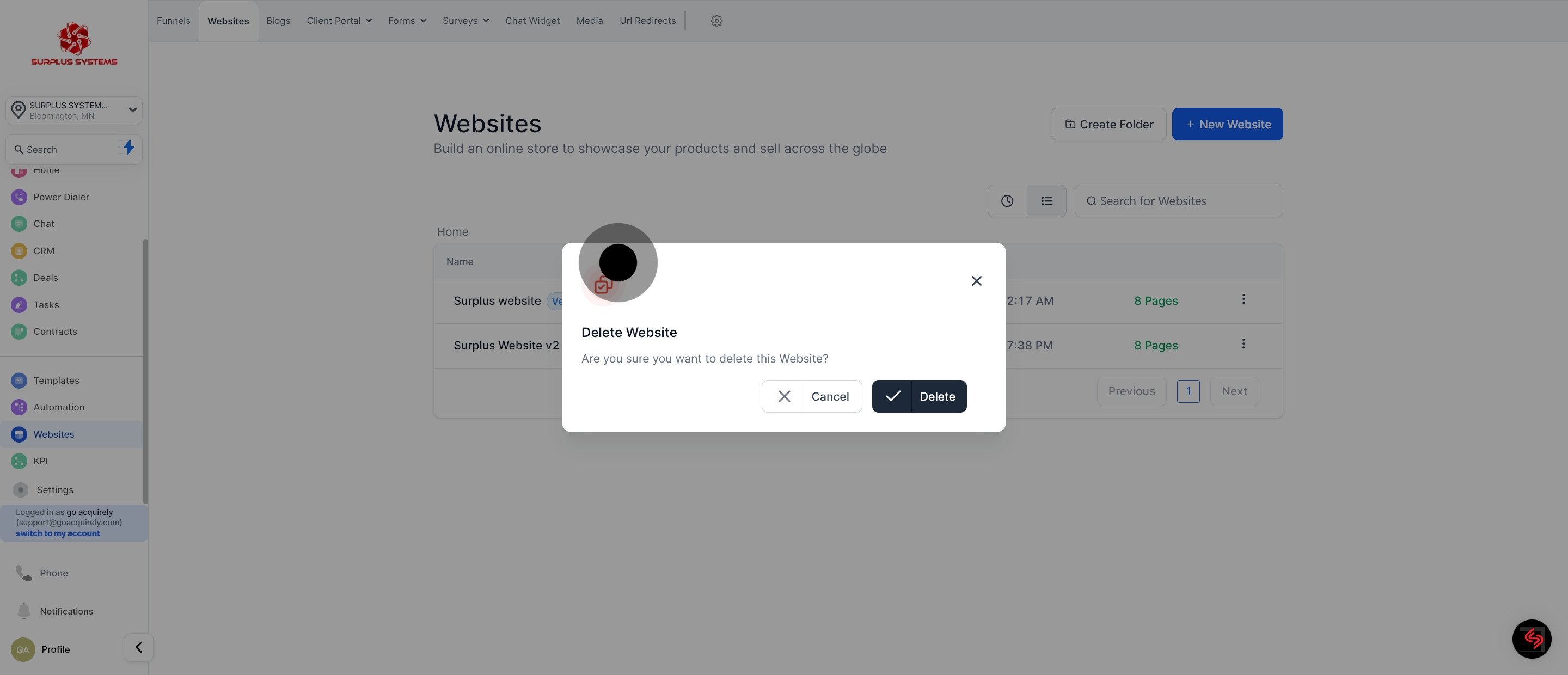 16 Next, click on the element.