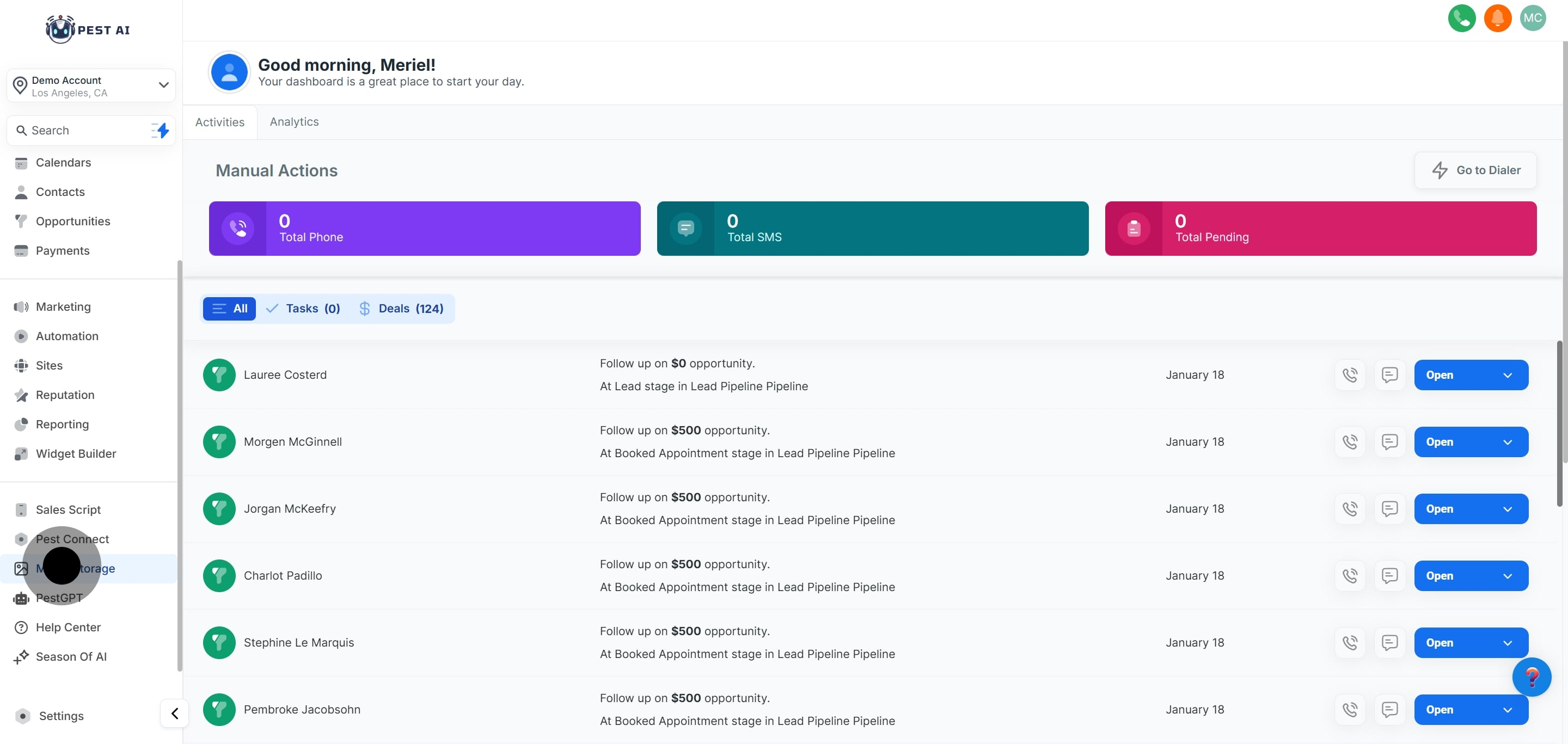 1 Now, click on "Media Storage".