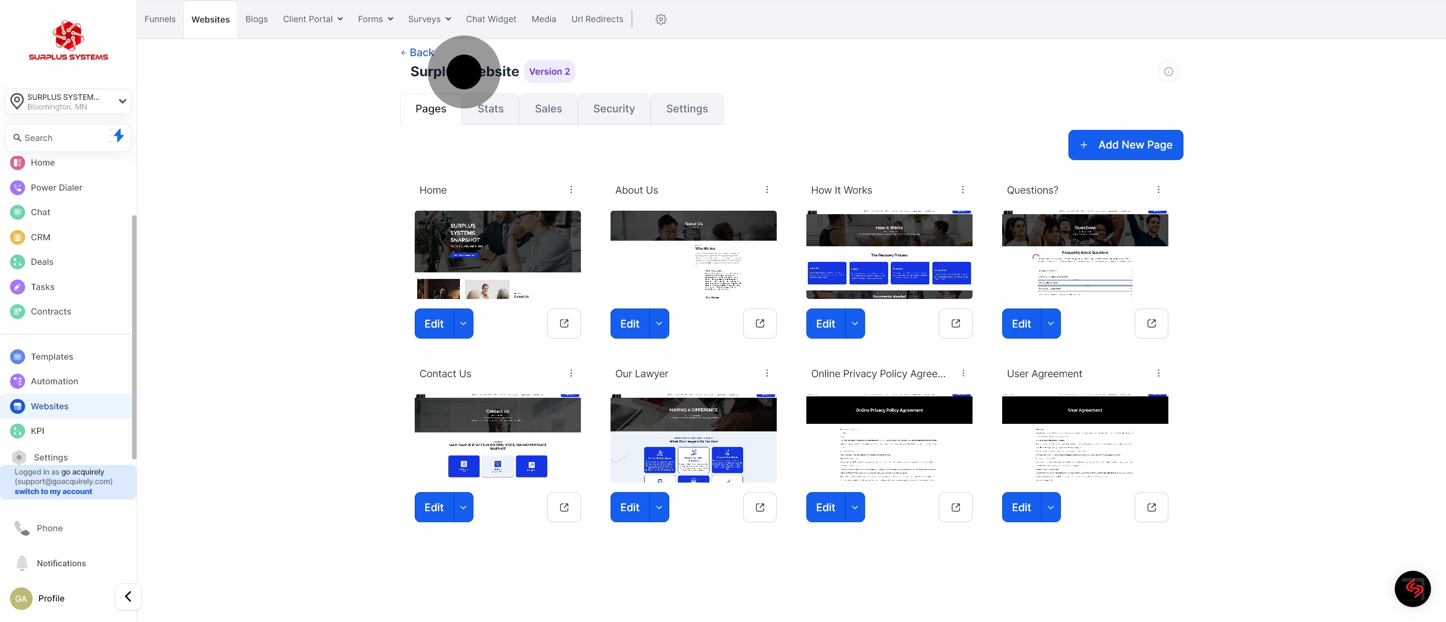 4 Afterwards, click on "Settings".