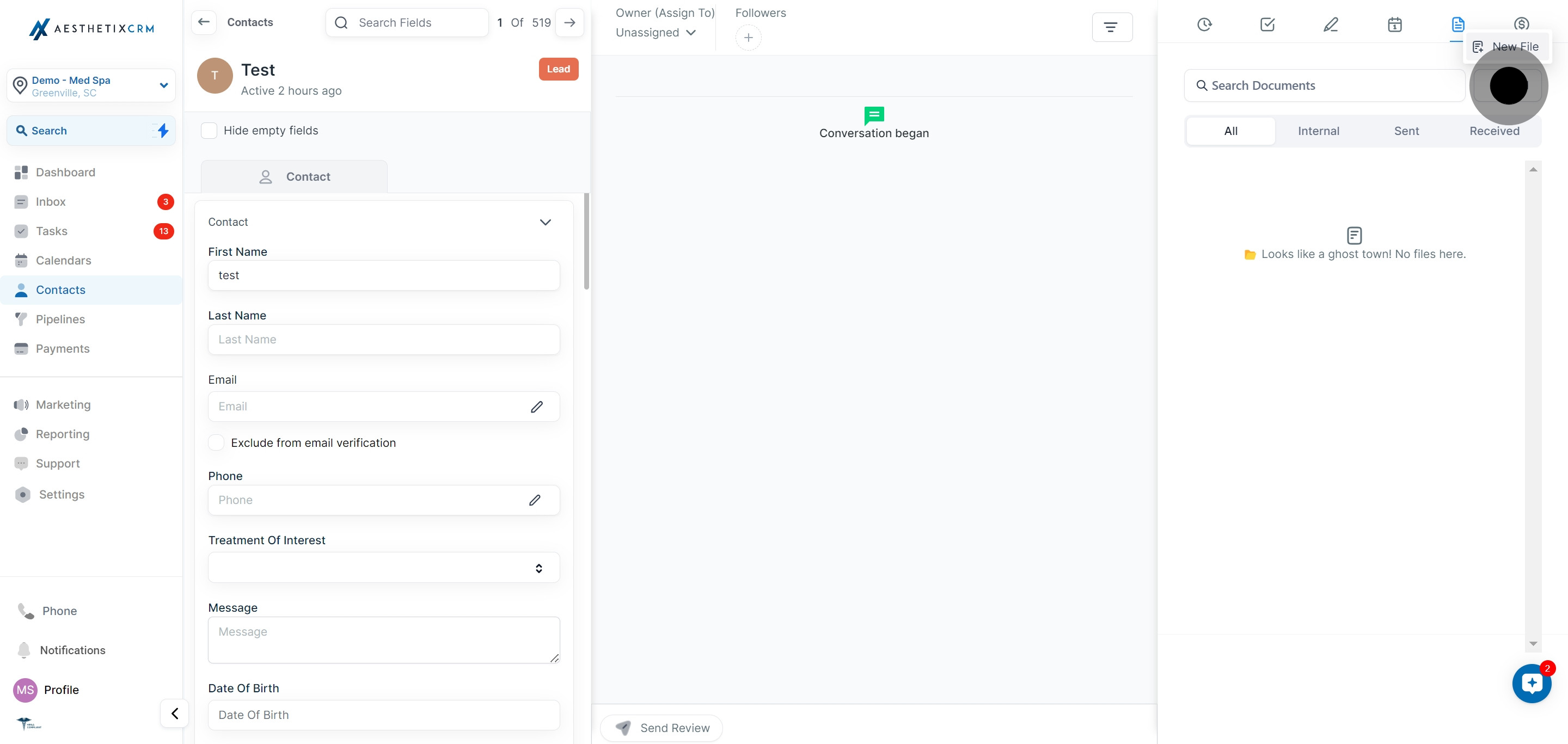 5 After that, click on the element.