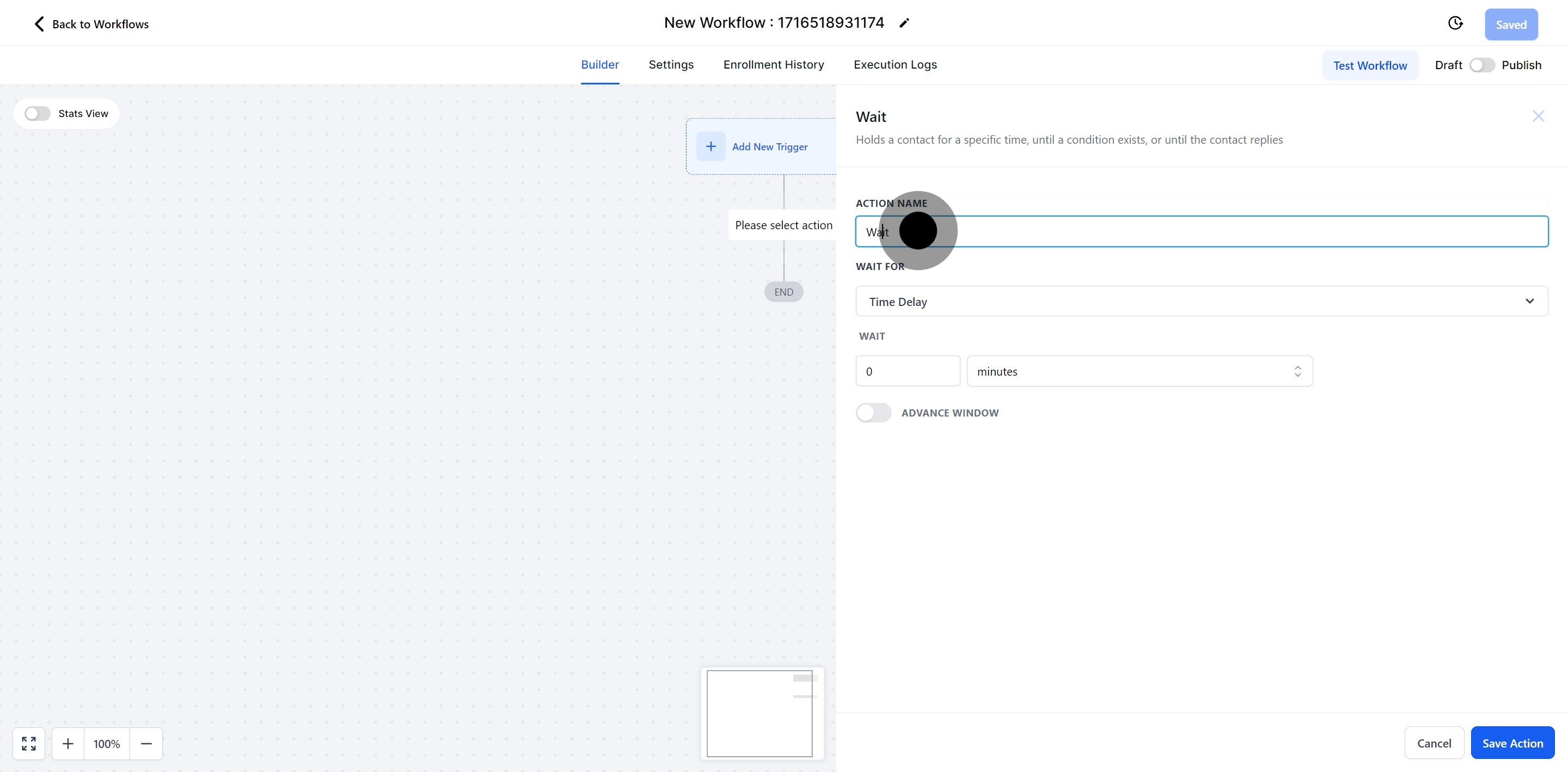6 Then, click on the element.