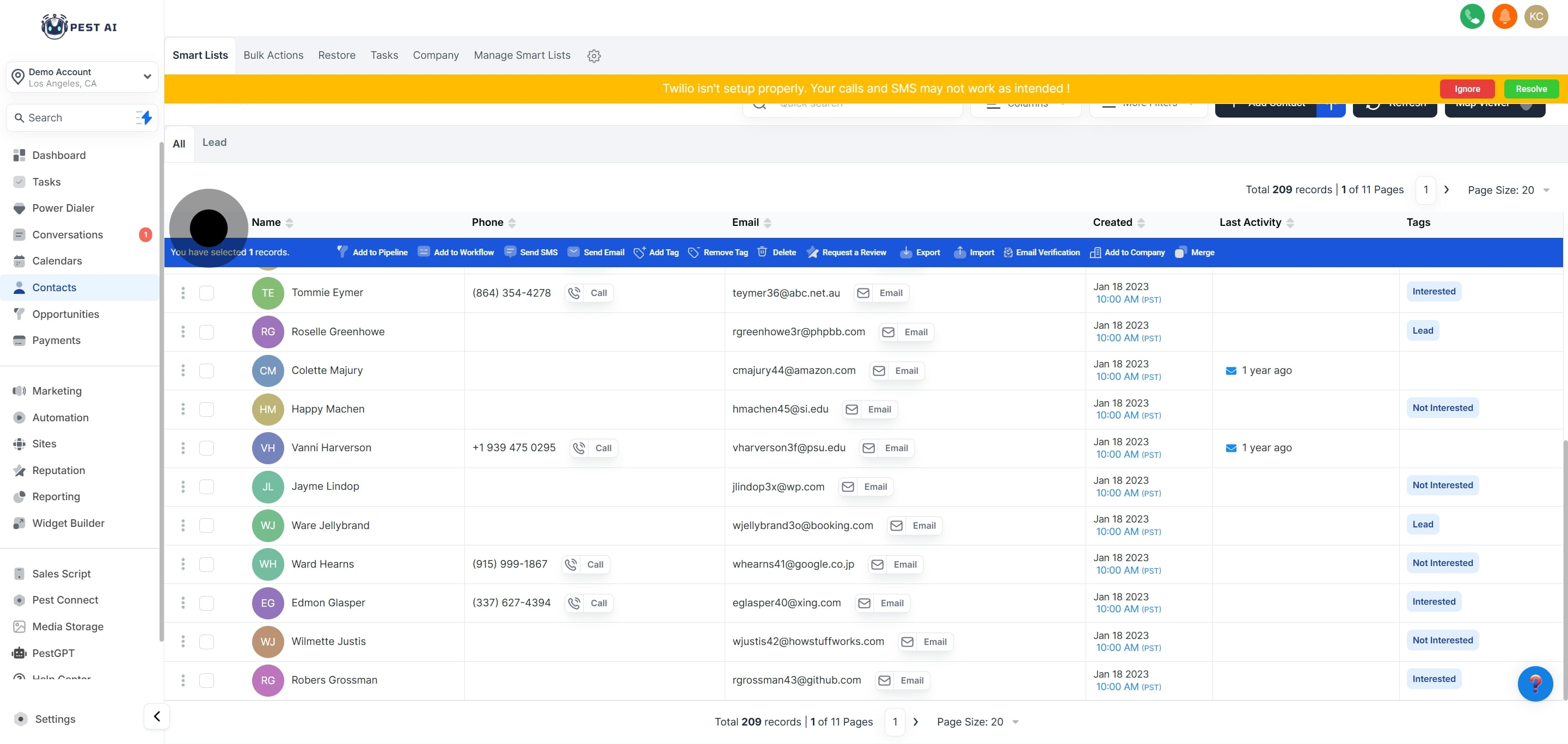 6 Afterwards, click on the element.