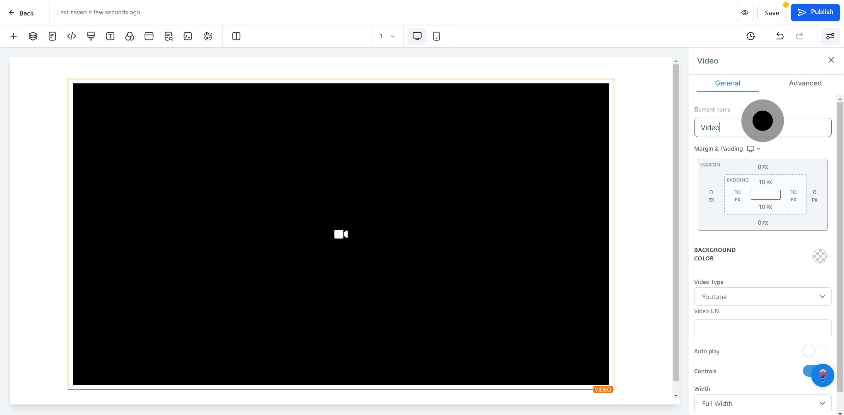 8 Next, click on the element.
