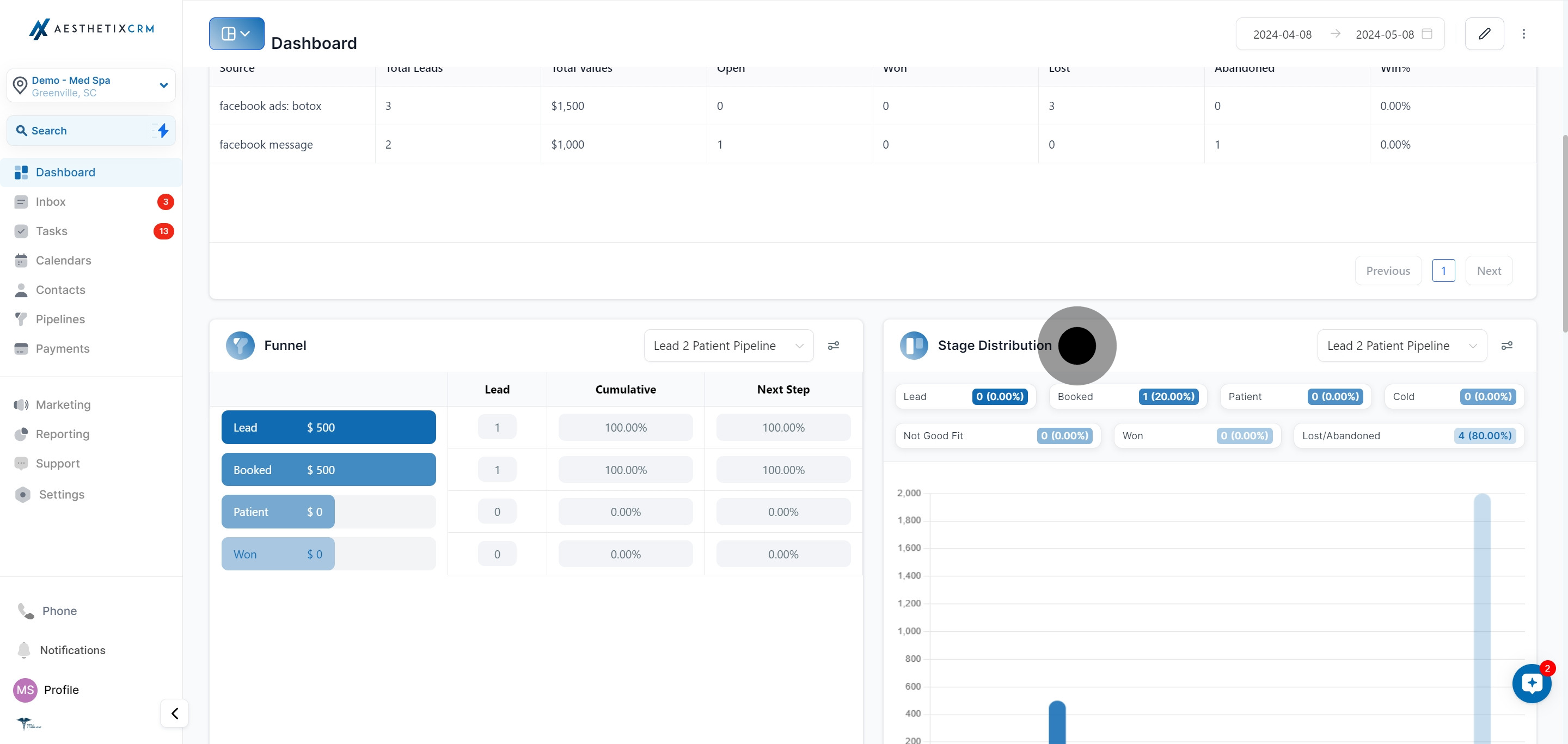 7 Now, click on the element.