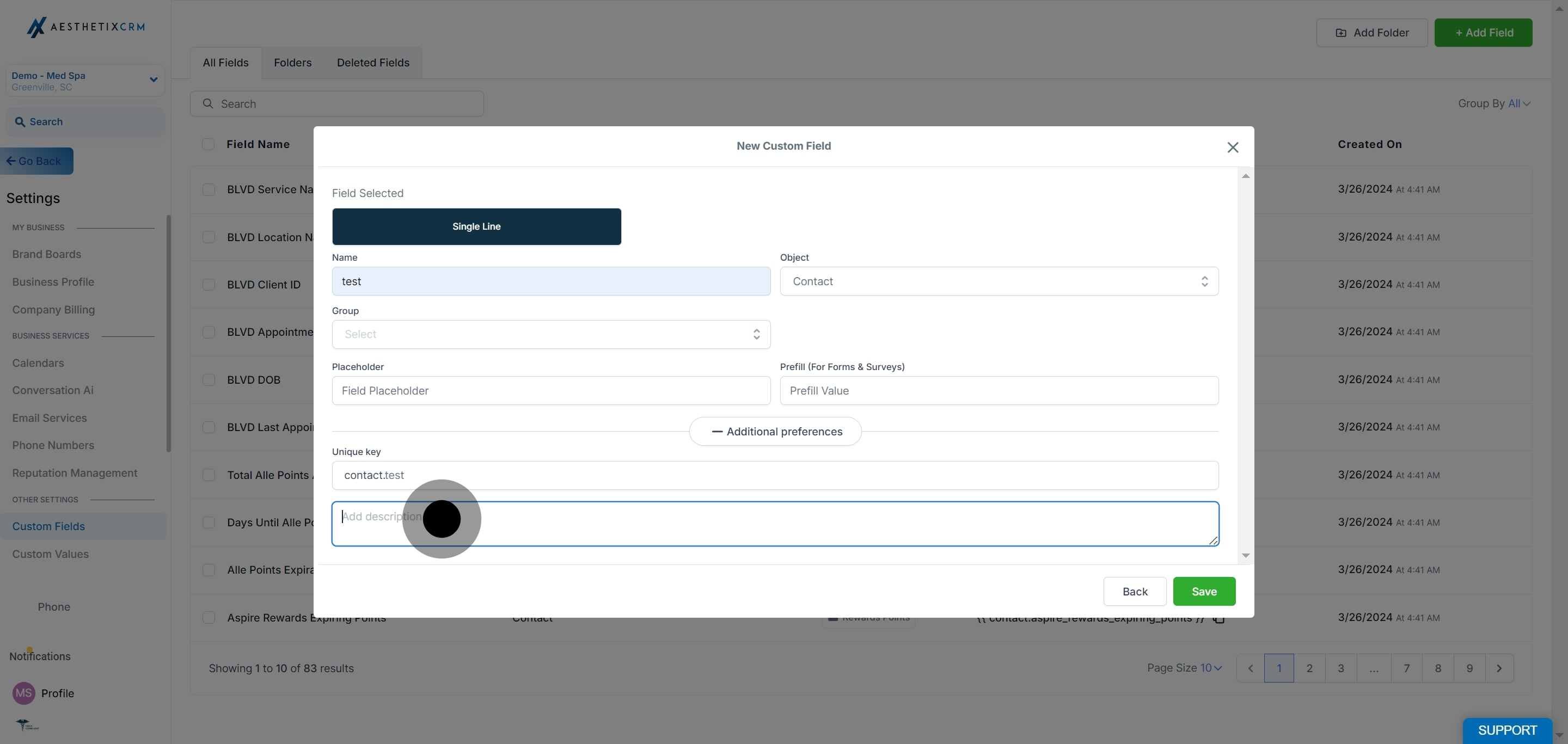 14 Once that's done, click here.