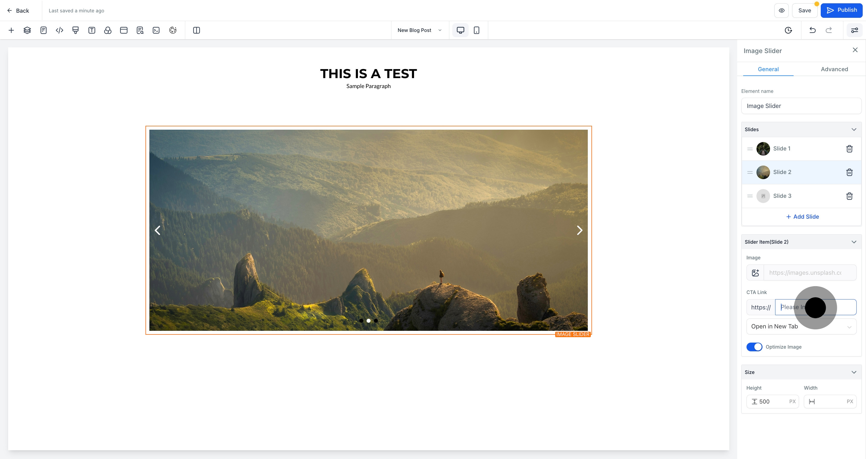 11 Click on the element.