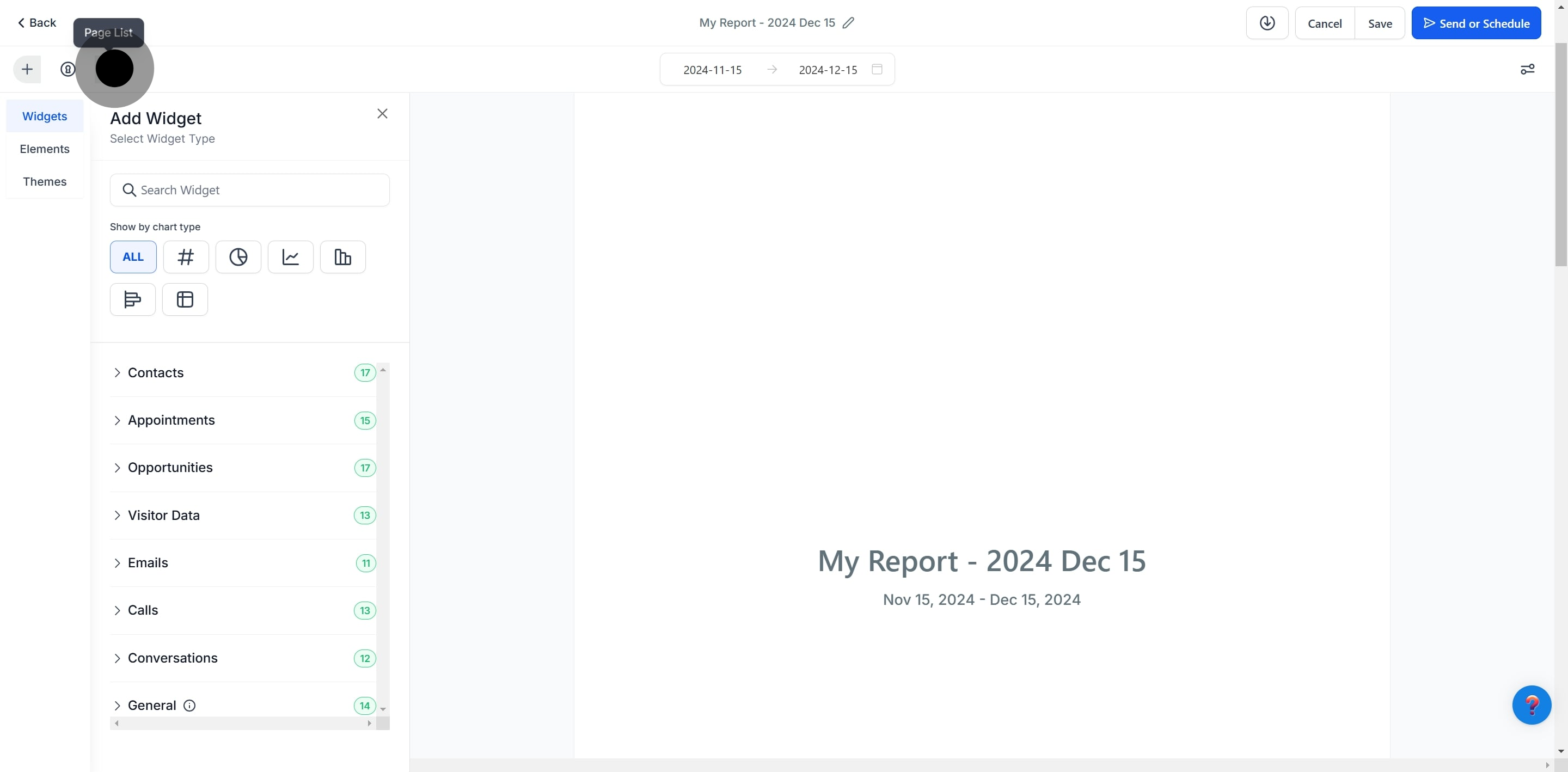 7 Click on the element.