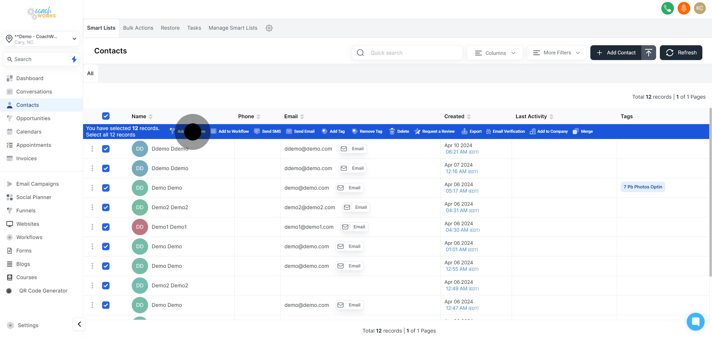 5 Once that's done, click here.