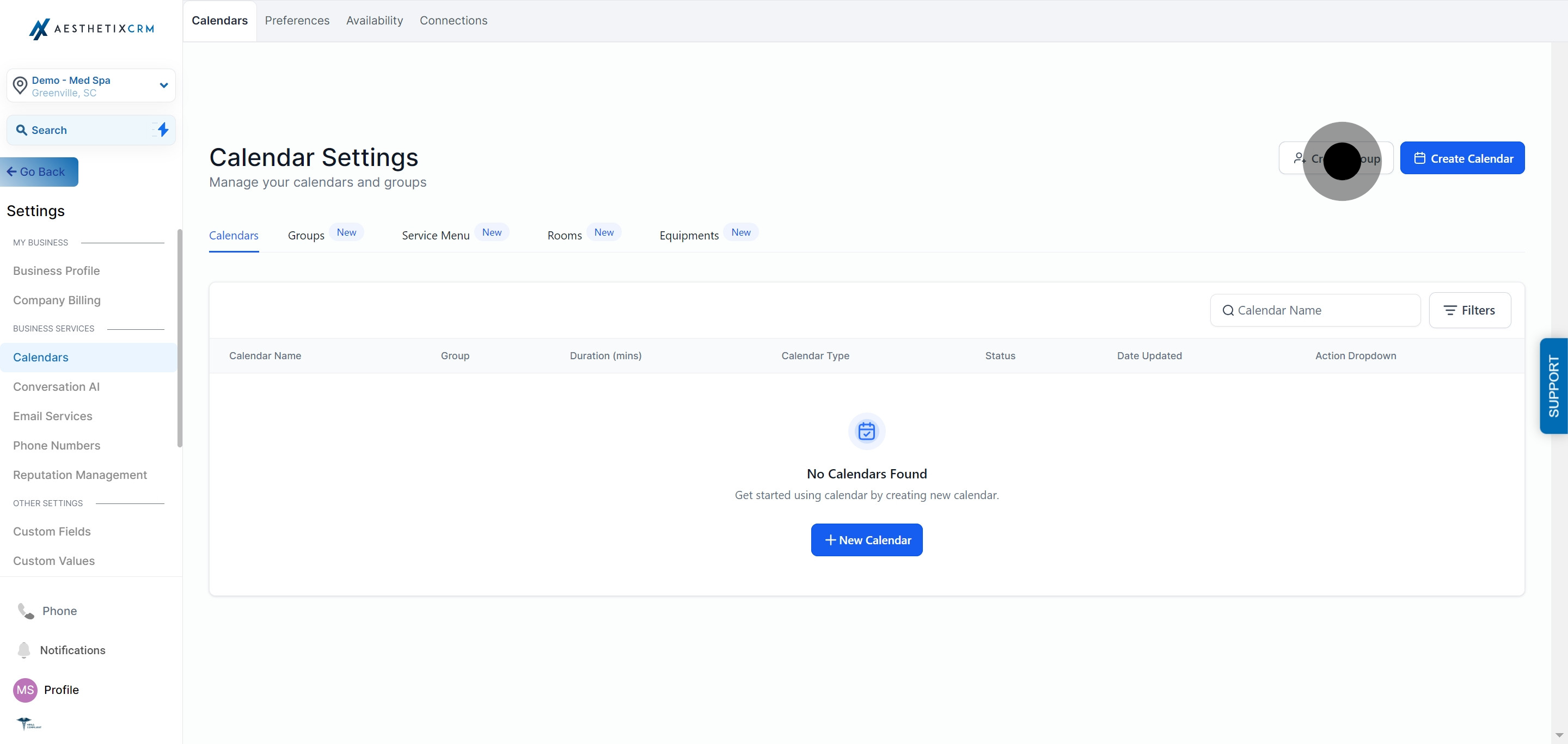 3 Then, click on "Create Group".